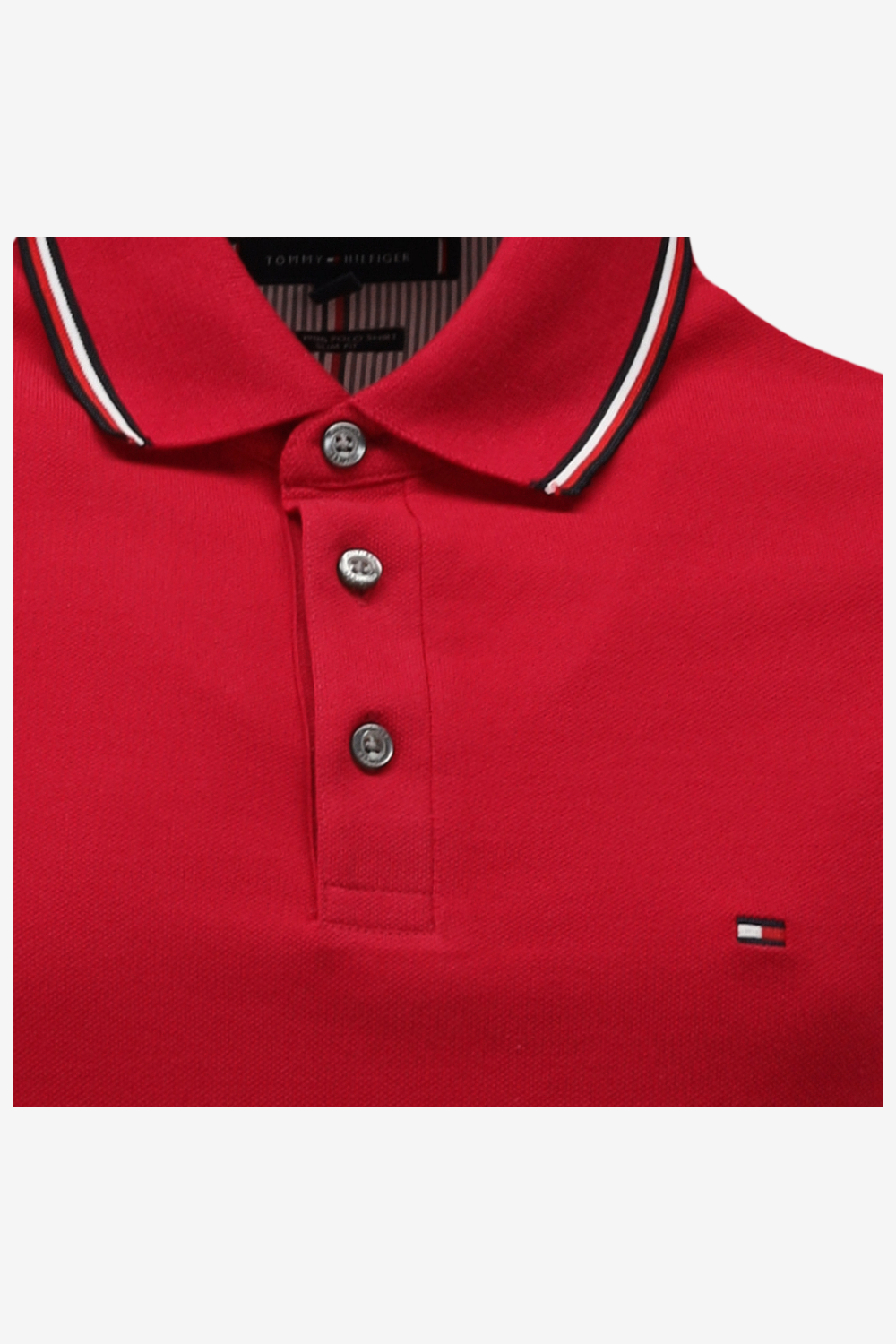 Tommy Hilfiger Poloshirt 1985 RWB TIPPED SLIM