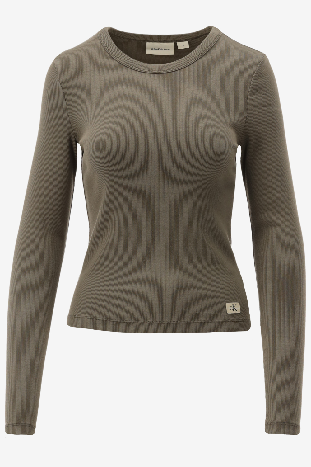 Calvin Klein Longsleeve WASHED LABEL RIB LON