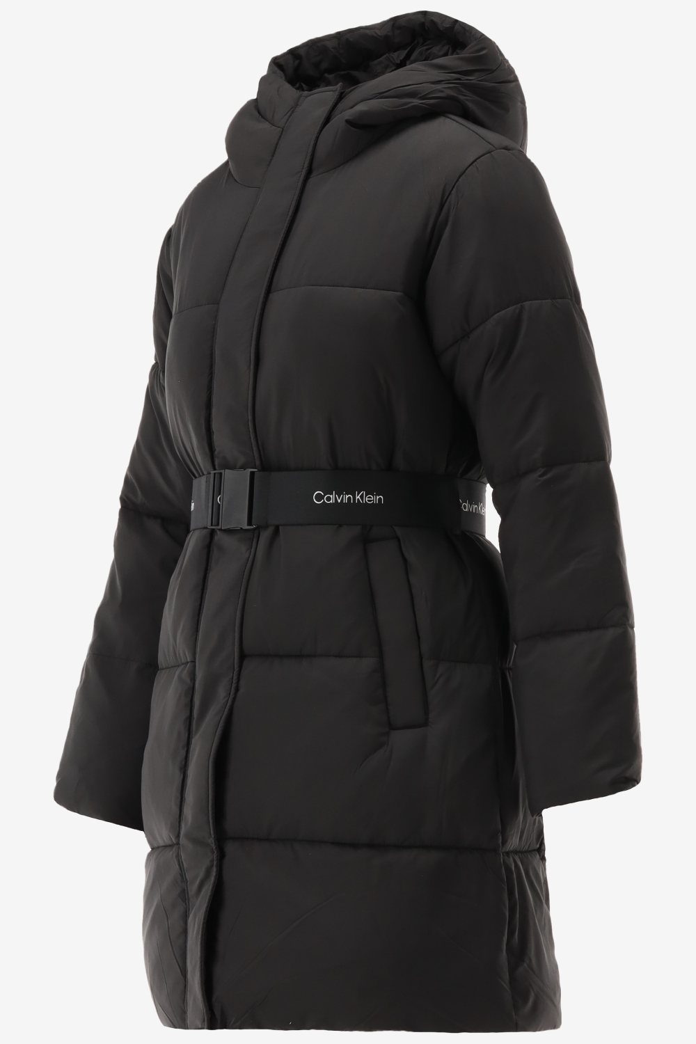 Calvin Klein Jas LOGO BELT LONG PUFFE