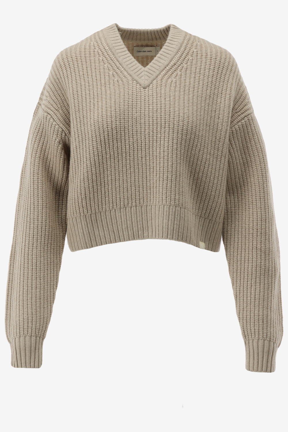 Calvin Klein Trui CHUNKY V-NECK SWEATE