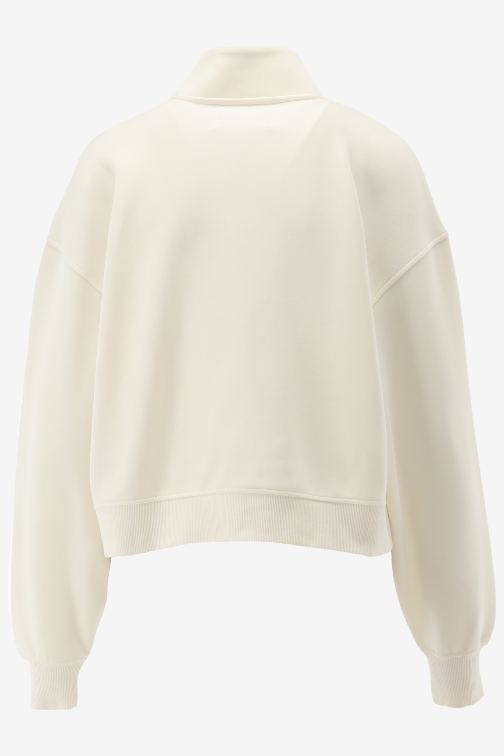 Calvin Klein Sweatvest SATIN APPLIQUE ZIP-T, YBI