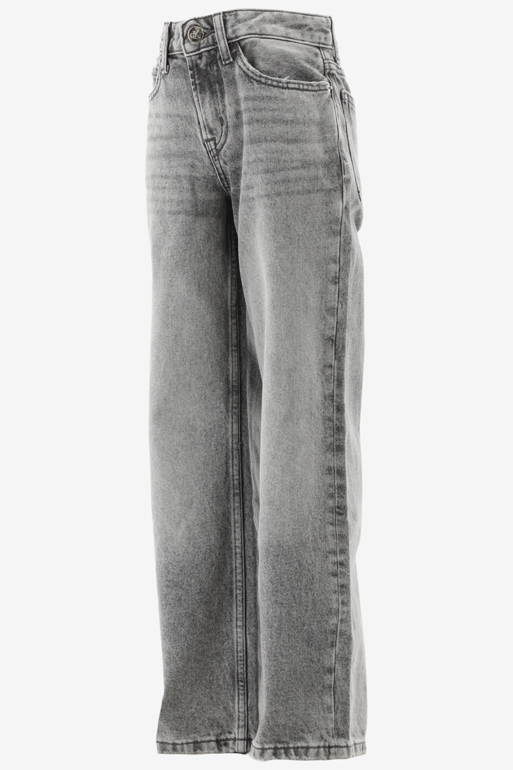Calvin Klein Loose Fit HR WIDE LEG WSH GREY