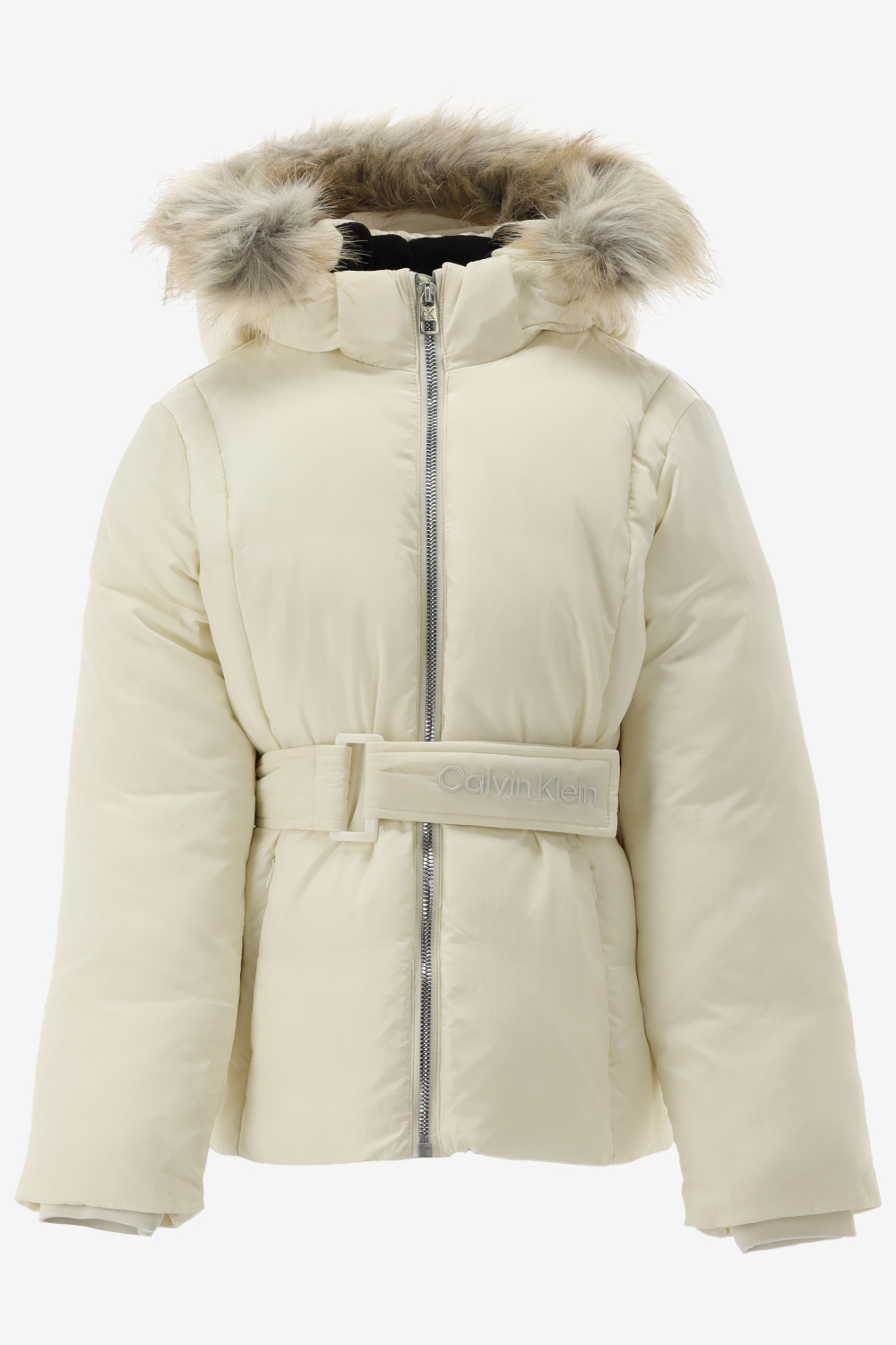 Calvin Klein Jas CLASSIC BELTED FUR J