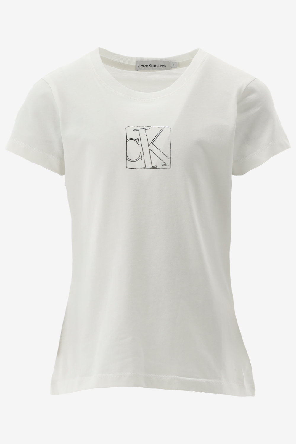 Calvin Klein T-shirt SILVER MONOGRAM SLIM