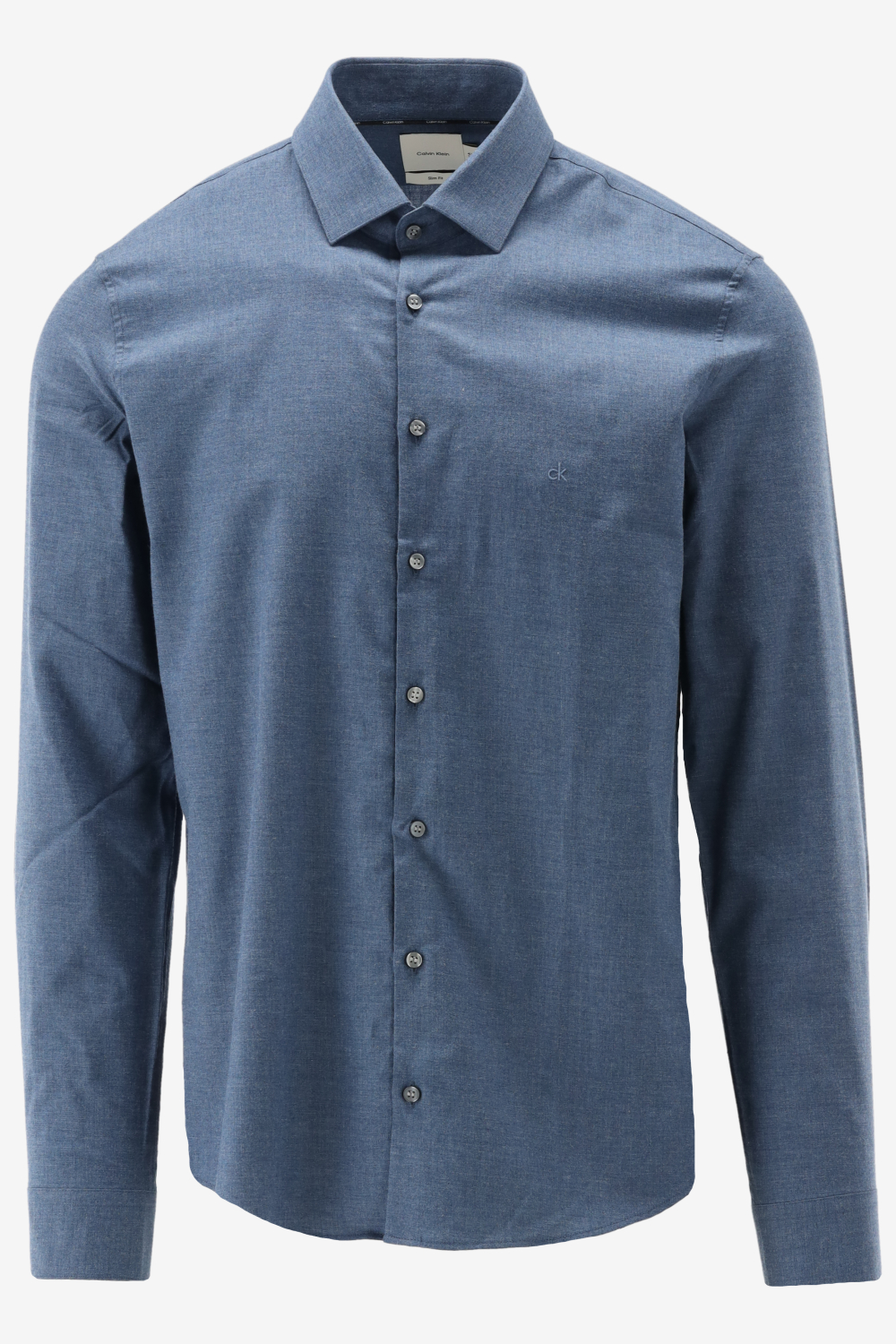 Calvin Klein Casual Shirt FLANNEL SOLID SLIM S