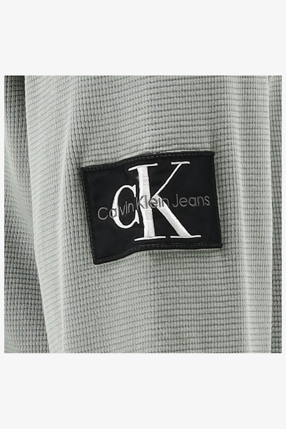 Calvin Klein Longsleeve WASHED BADGE WAFFLE, PFF