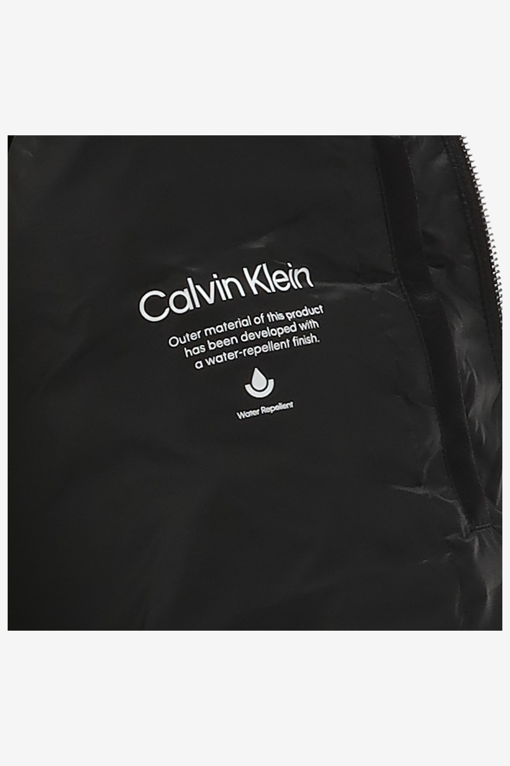 Calvin Klein Jas HOODED QUILT PUFFER