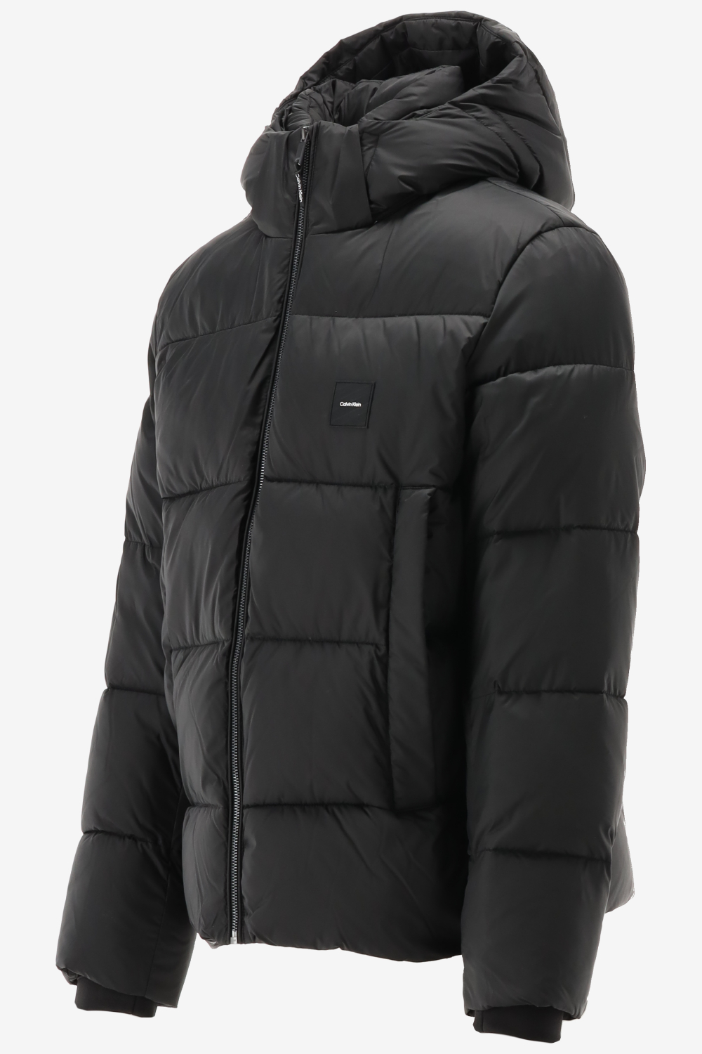 Calvin Klein Jas HOODED QUILT PUFFER