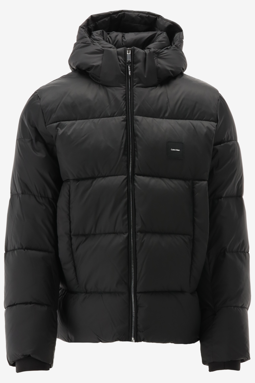 Calvin Klein Jas HOODED QUILT PUFFER