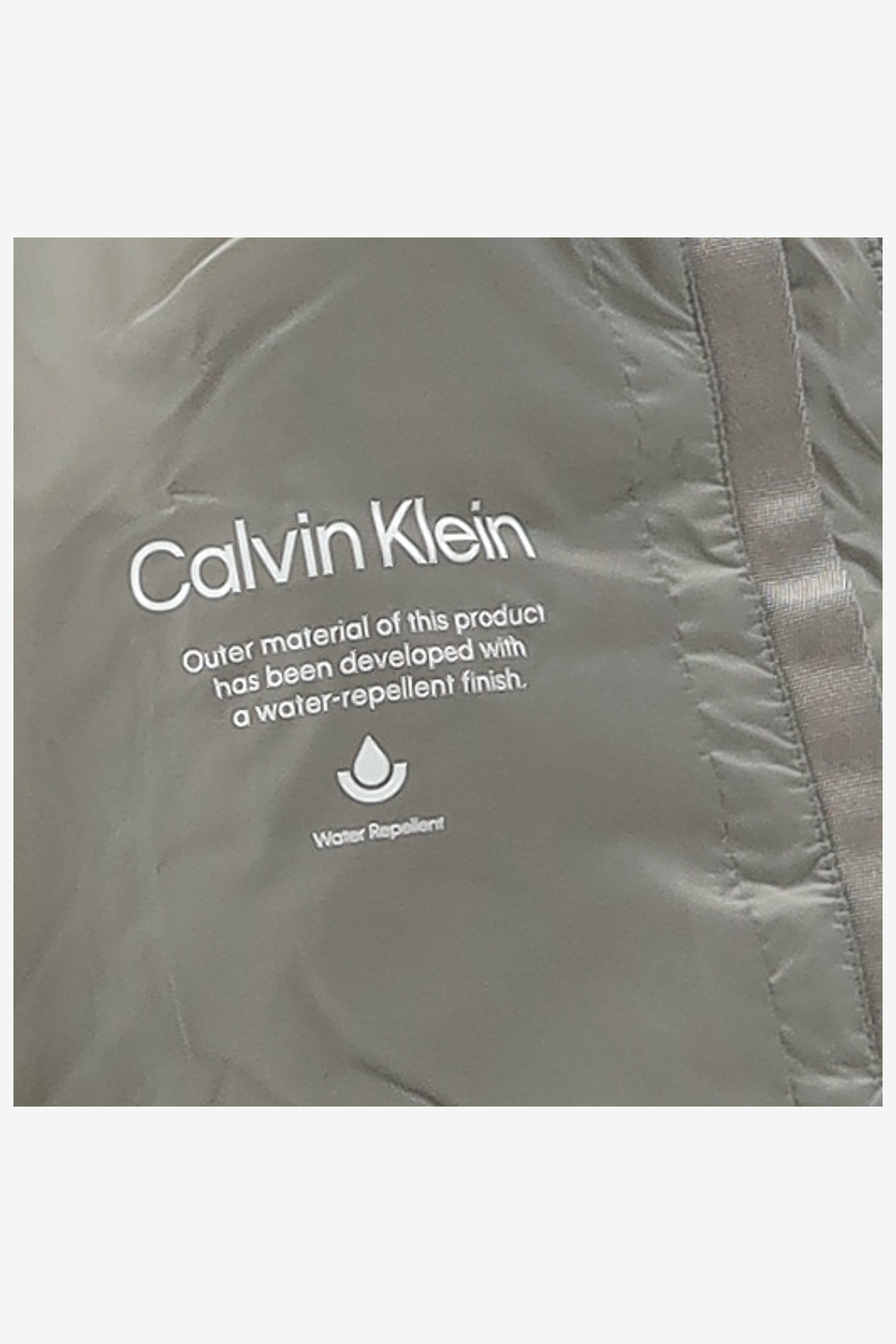 Calvin Klein Jas HOODED QUILT PUFFER