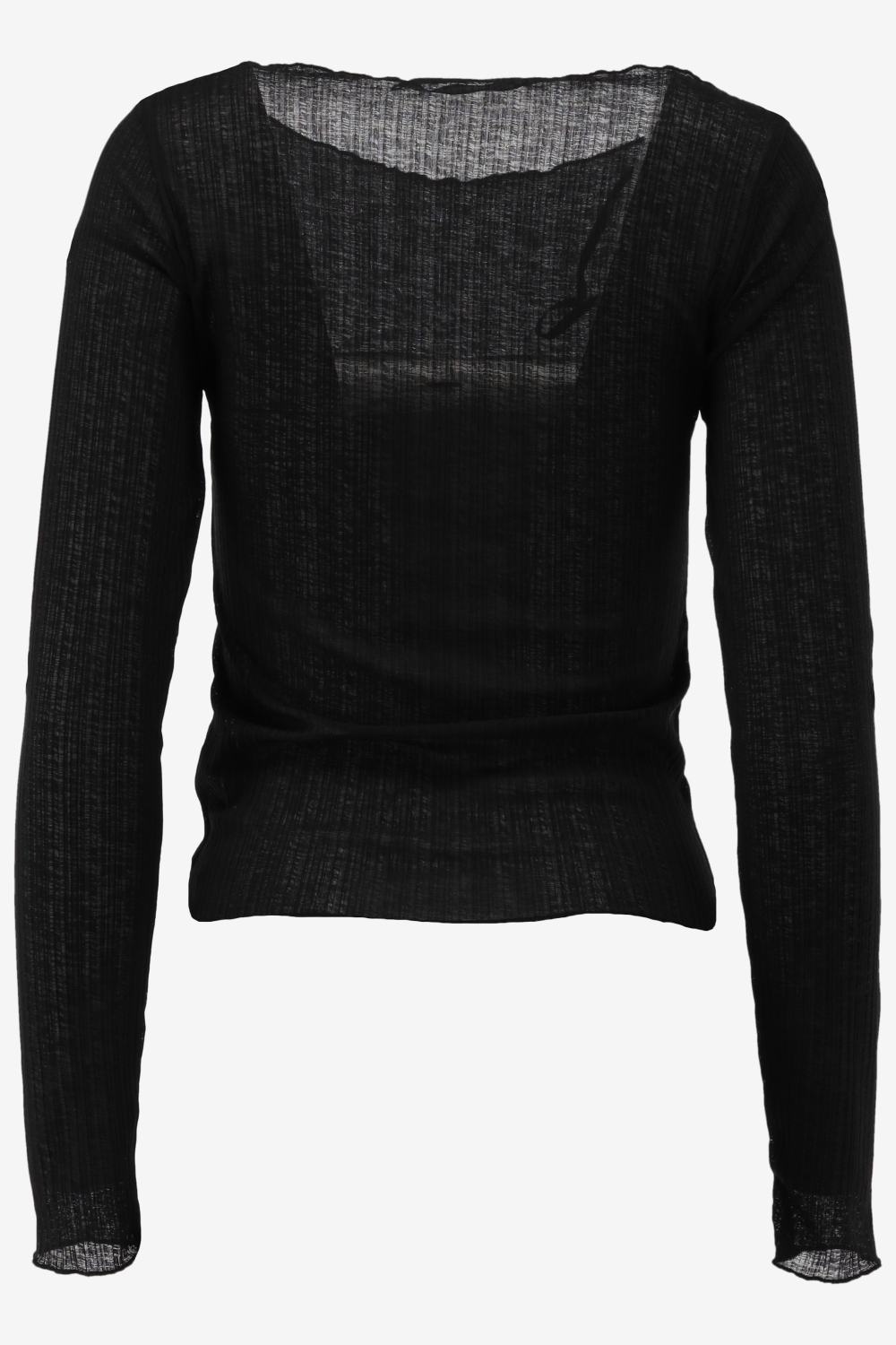Calvin Klein Longsleeve SHEER RIB LONG SLEEV