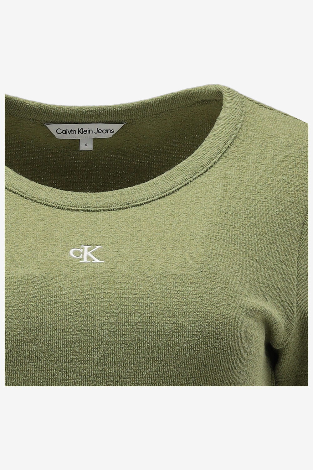 Calvin Klein T-shirt SLUB RIB SLIM TEE