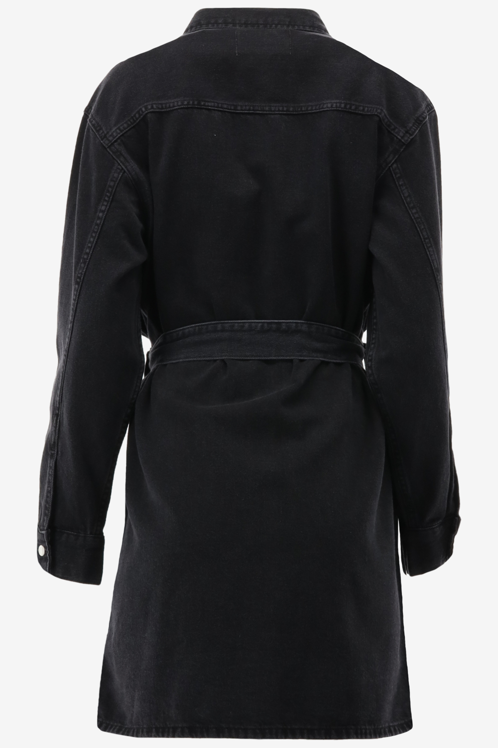 Calvin Klein Jurk BELTED UTILITY DENIM