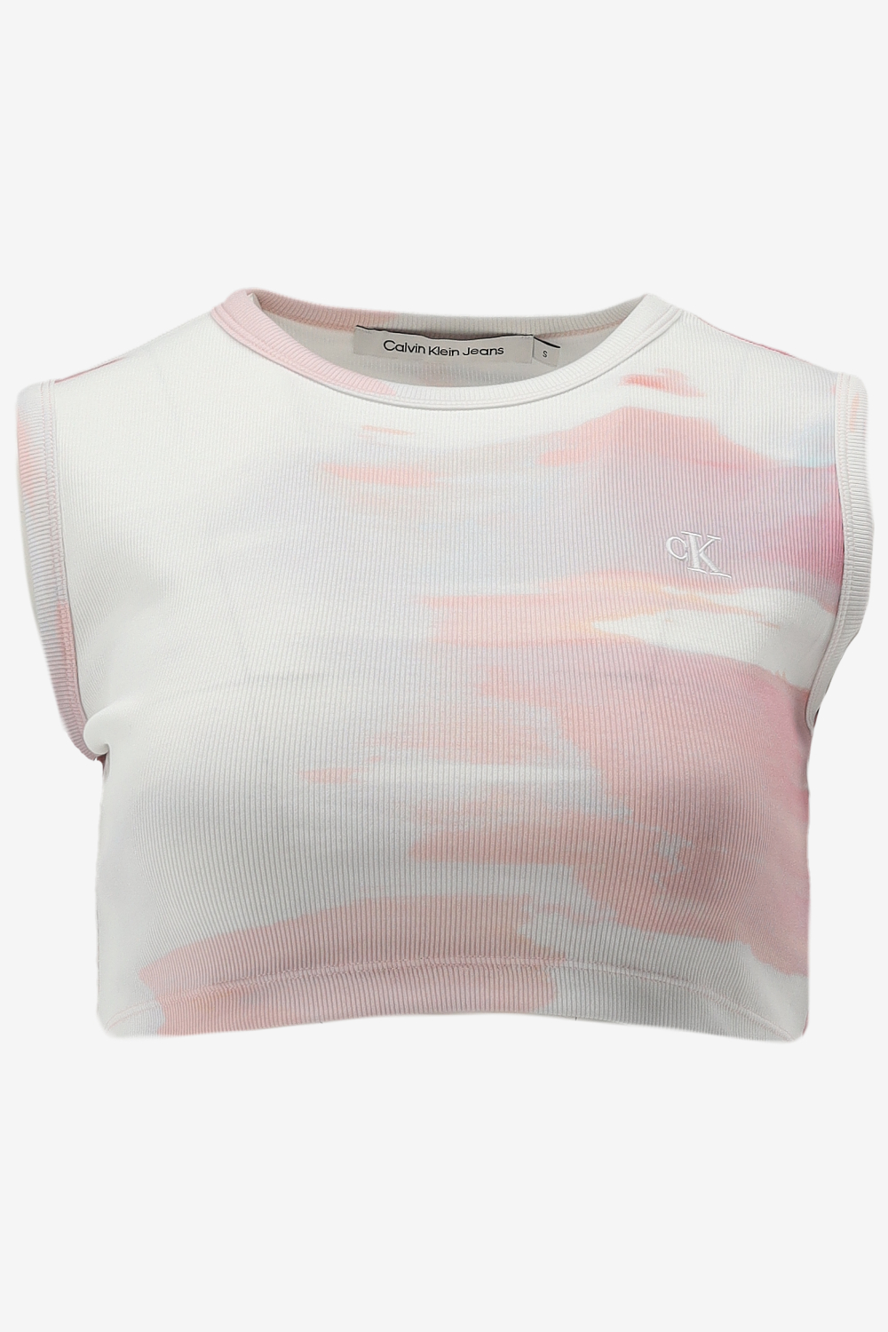 Calvin Klein Singlet AOP CROPPED TANK TOP