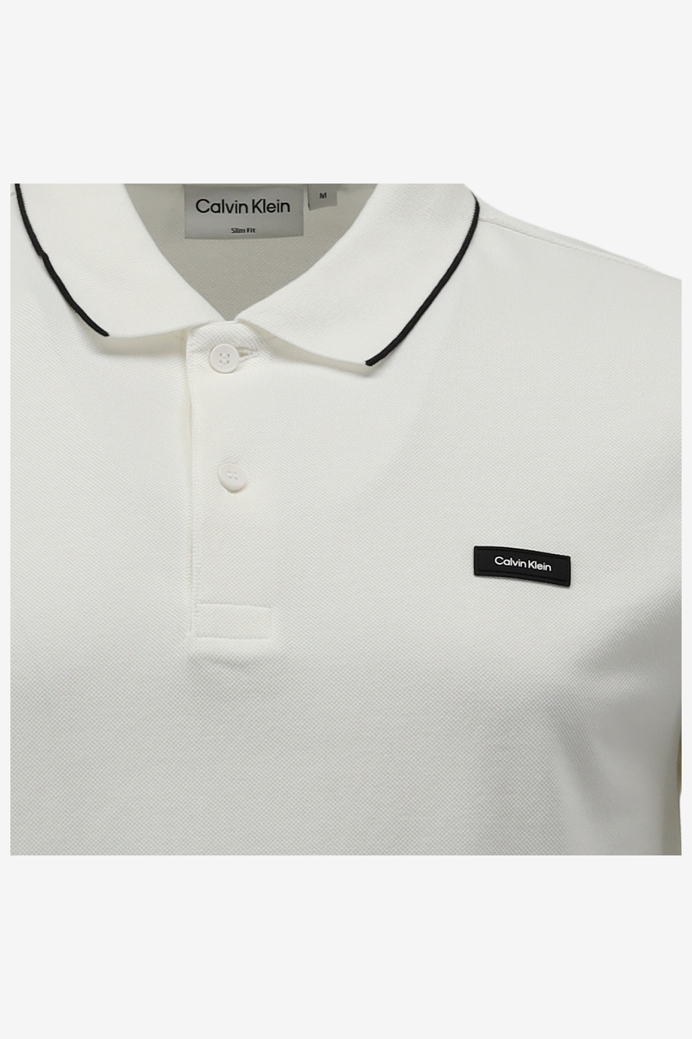 Calvin Klein Poloshirt STRETCH PIQUE TIPPIN