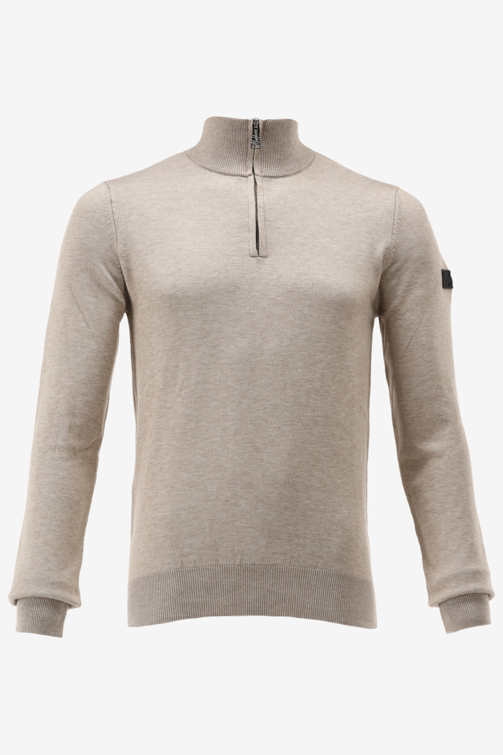Malelions Trui KNITTED QUARTER ZIP