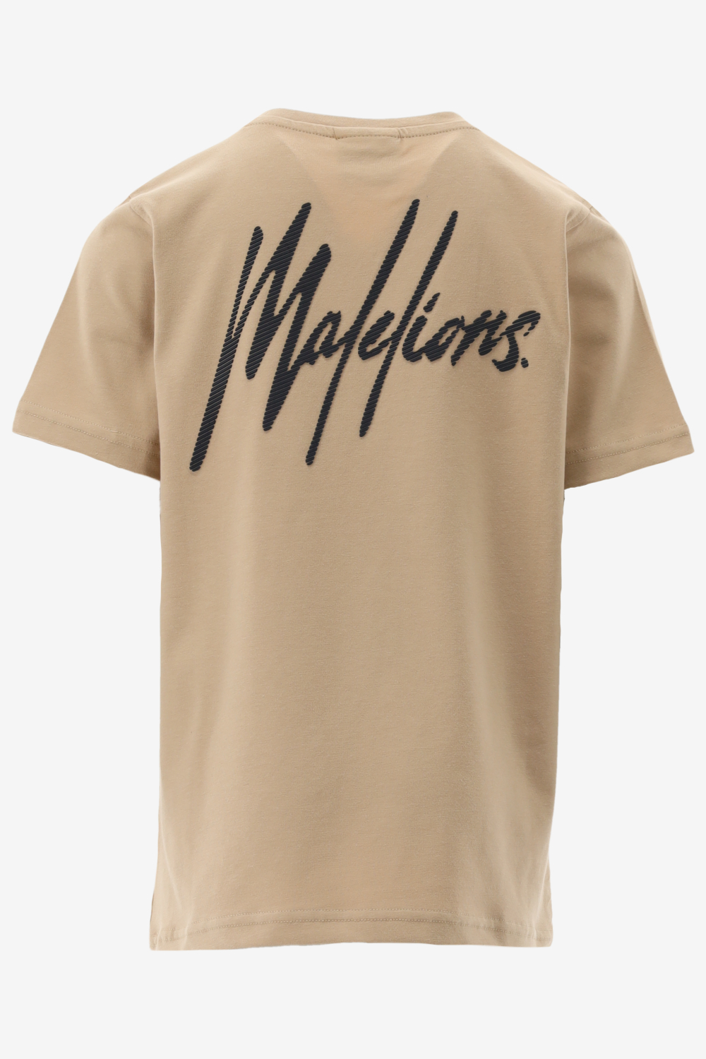 Malelions T-shirt STRIPED SIGNATURE T-SHIRT