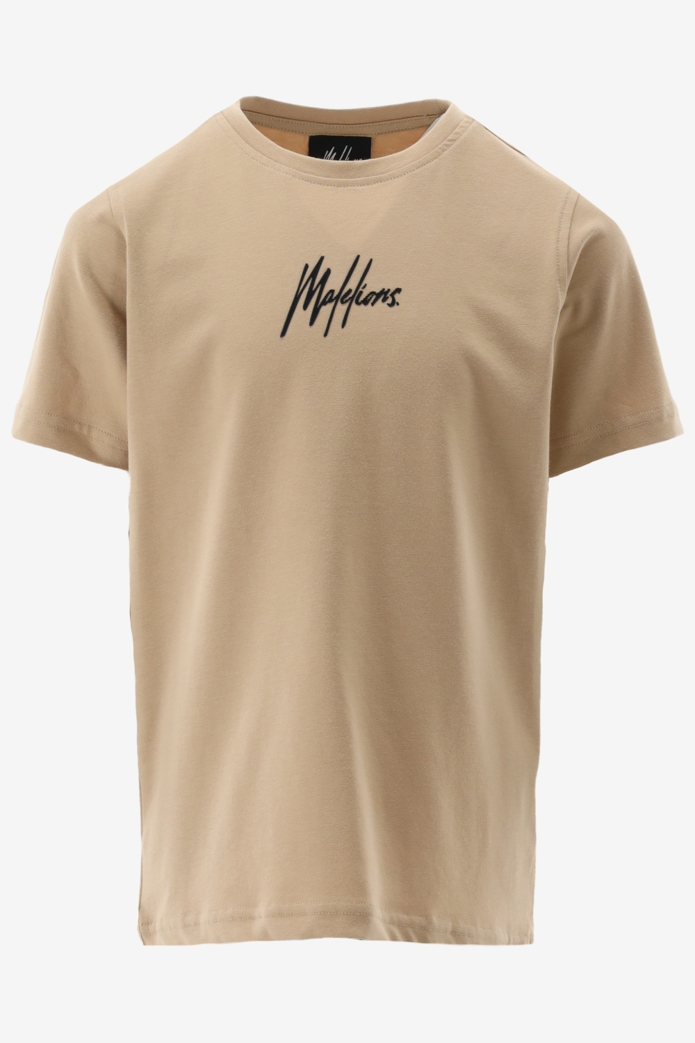 Malelions T-shirt STRIPED SIGNATURE T-SHIRT