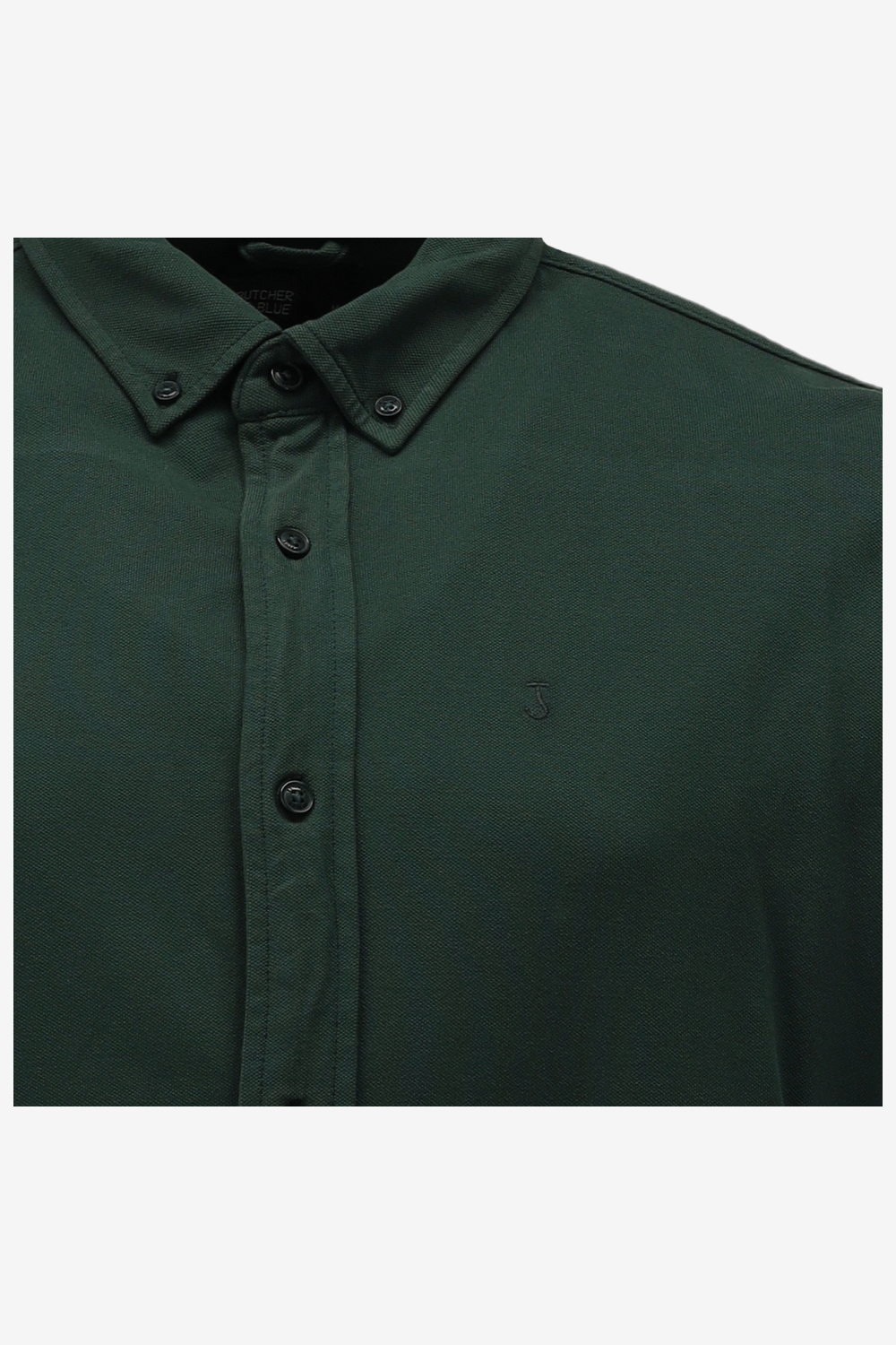 Butcher of Blue Casual Shirt ROBBINS CLEAN PIQUE SHIRT