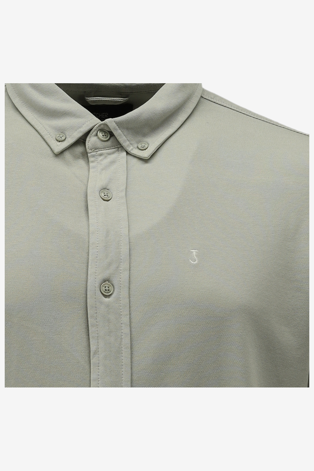 Butcher of Blue Casual Shirt ROBBINS CLEAN PIQUE SHIRT