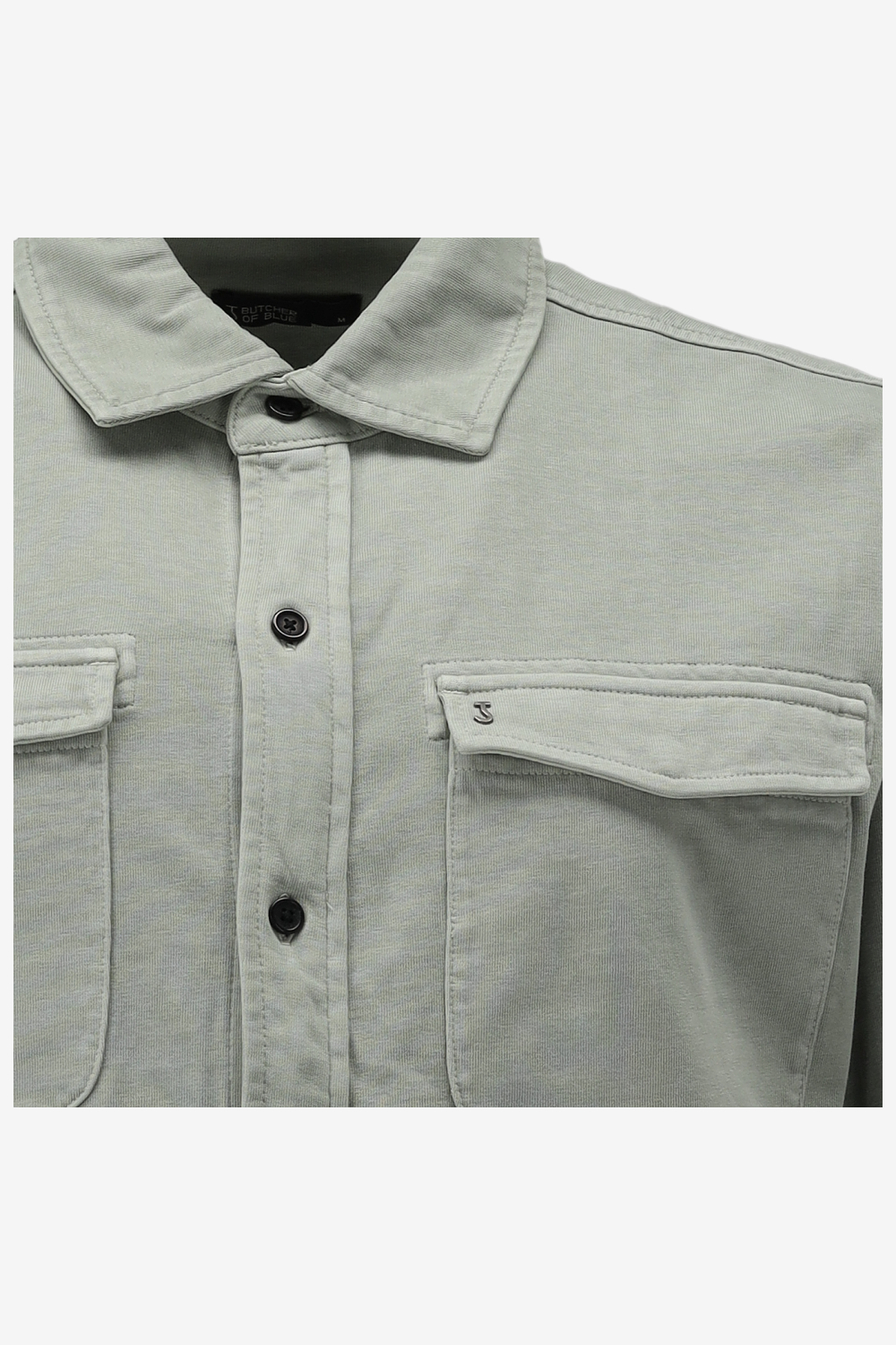Butcher of Blue Casual Shirt FINN POCKET JERSEY OVERSHIRT