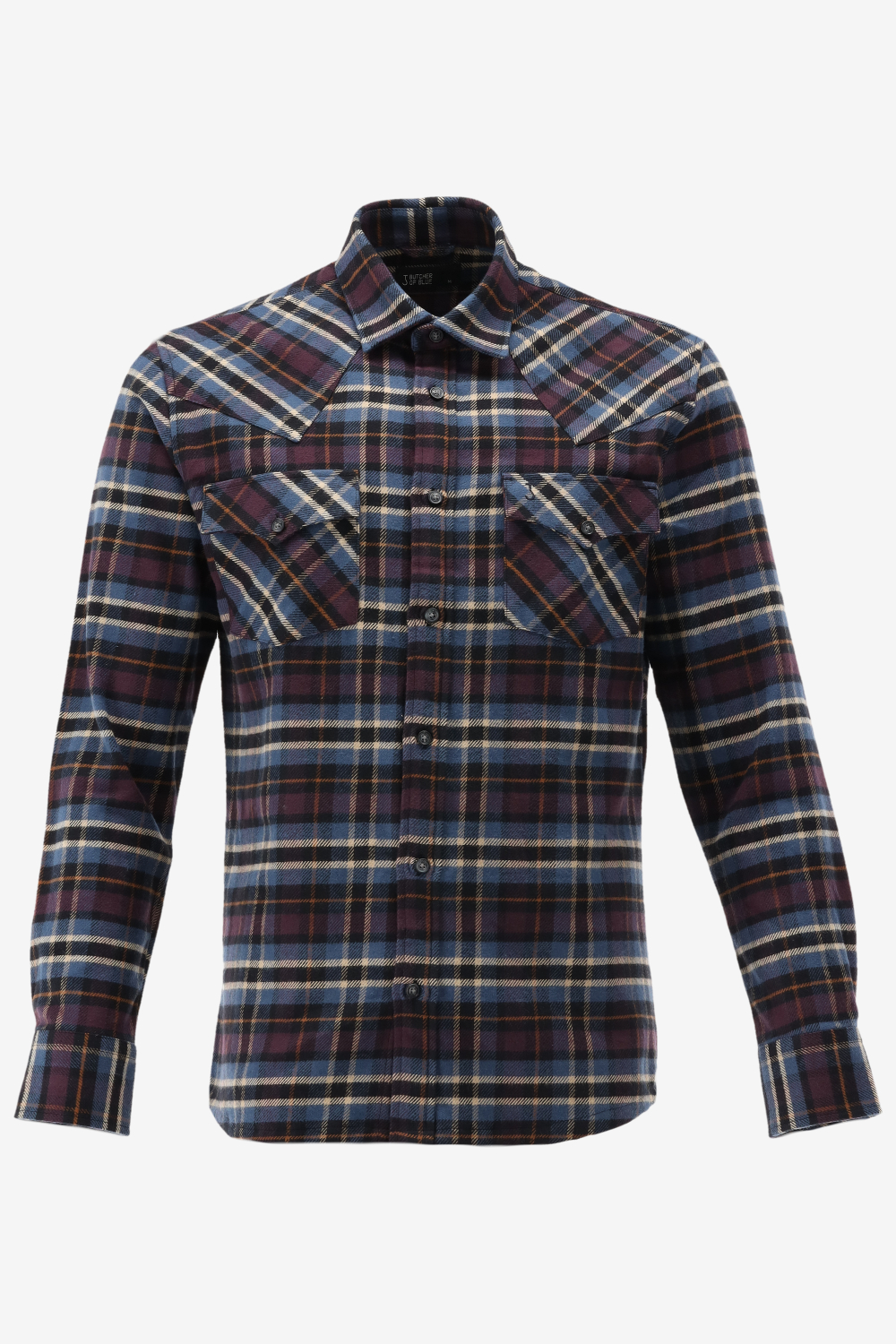 Butcher of Blue Casual Shirt LANTON WESTERN CHECK SHIRT