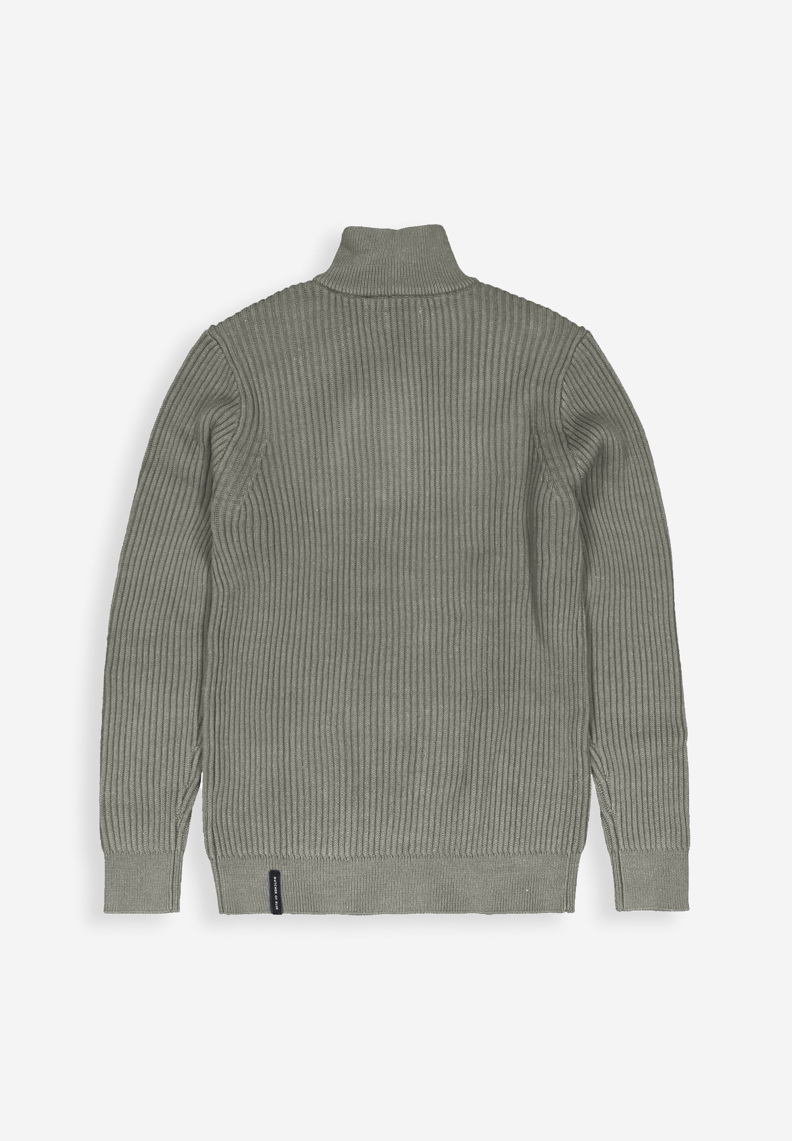 Butcher of Blue Trui THIN MK. 2 HALF ZIP