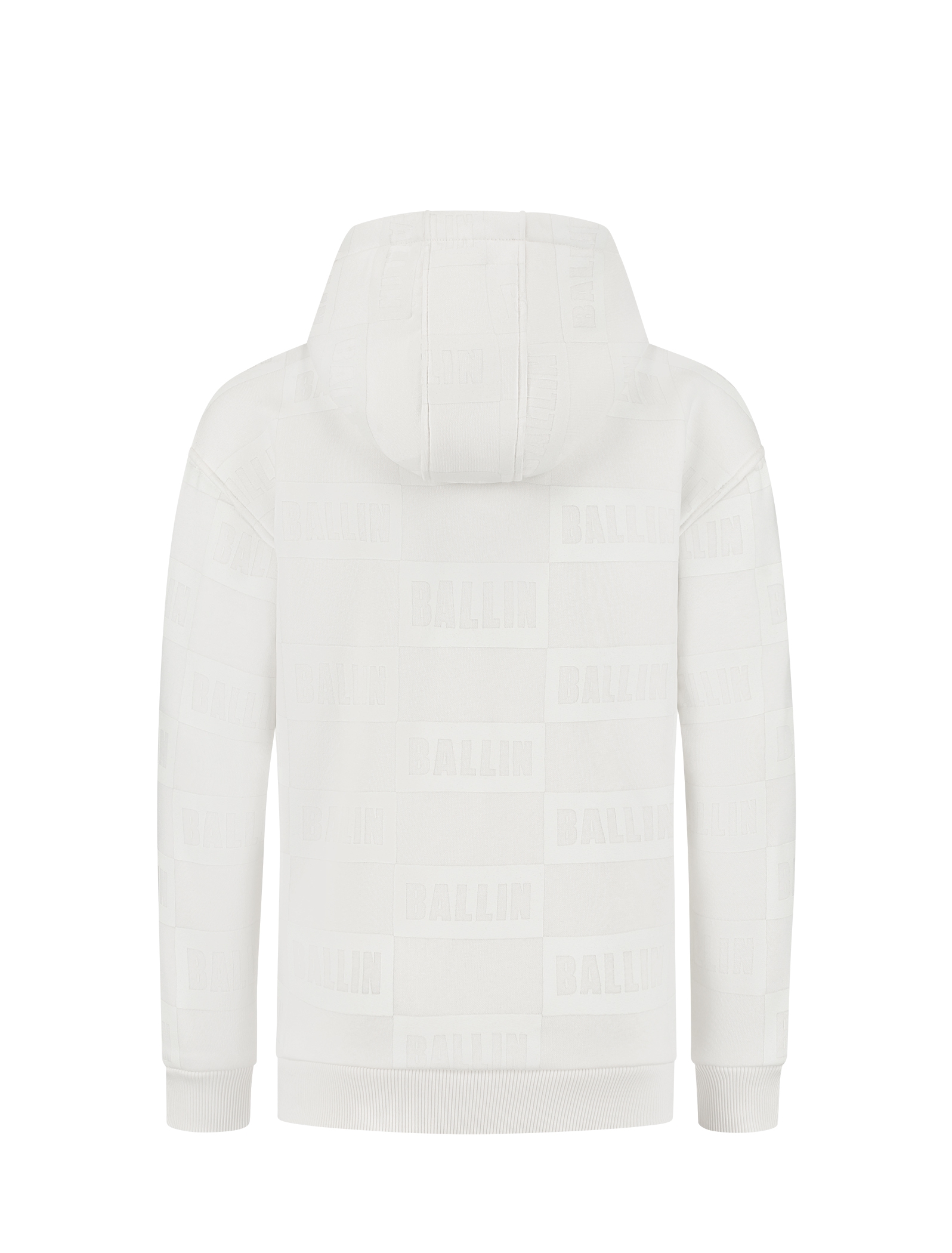 Ballin Hoodie CHECK LOGO PRINT