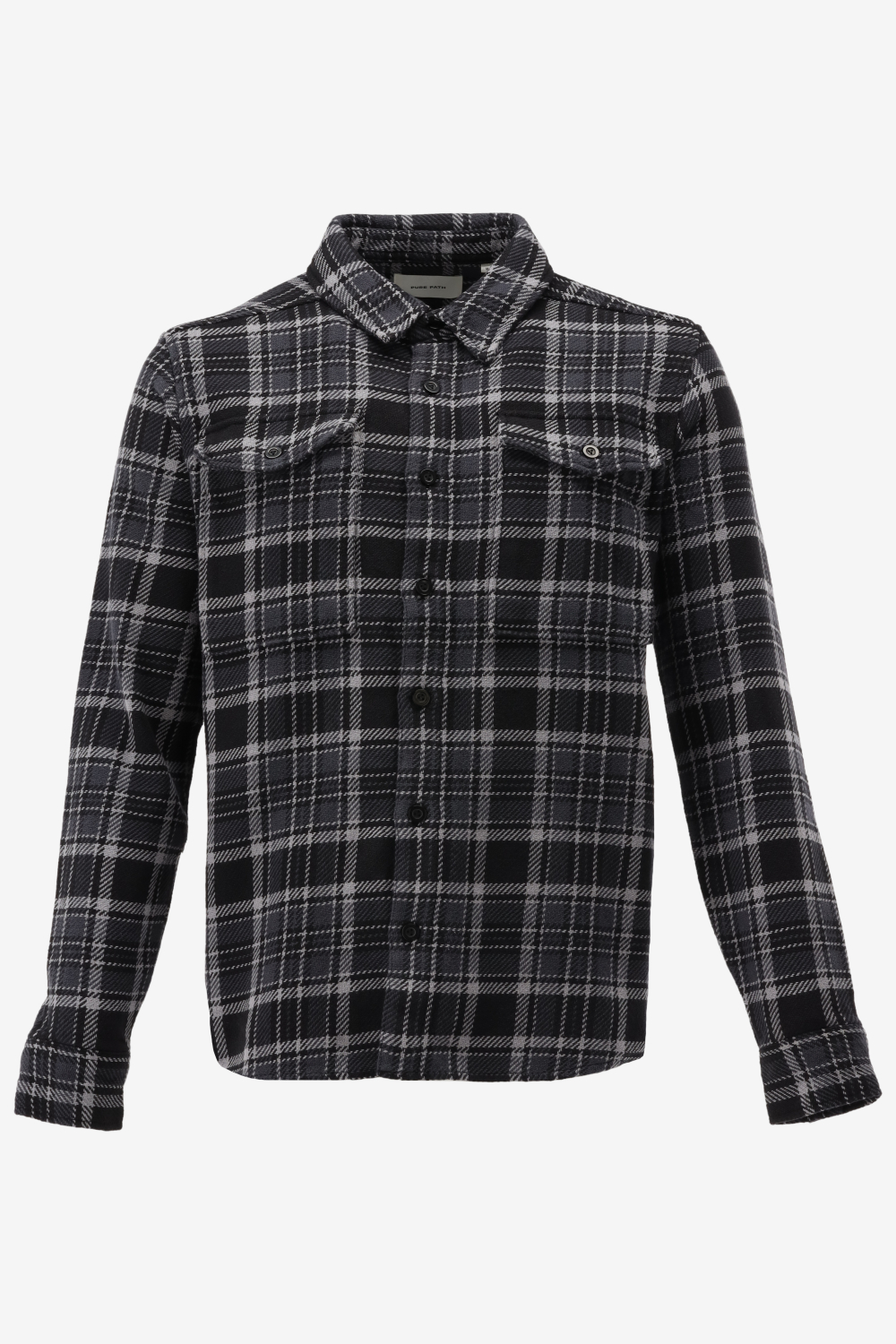 Pure Path Casual Shirt HEAVY TWILL CHECKED