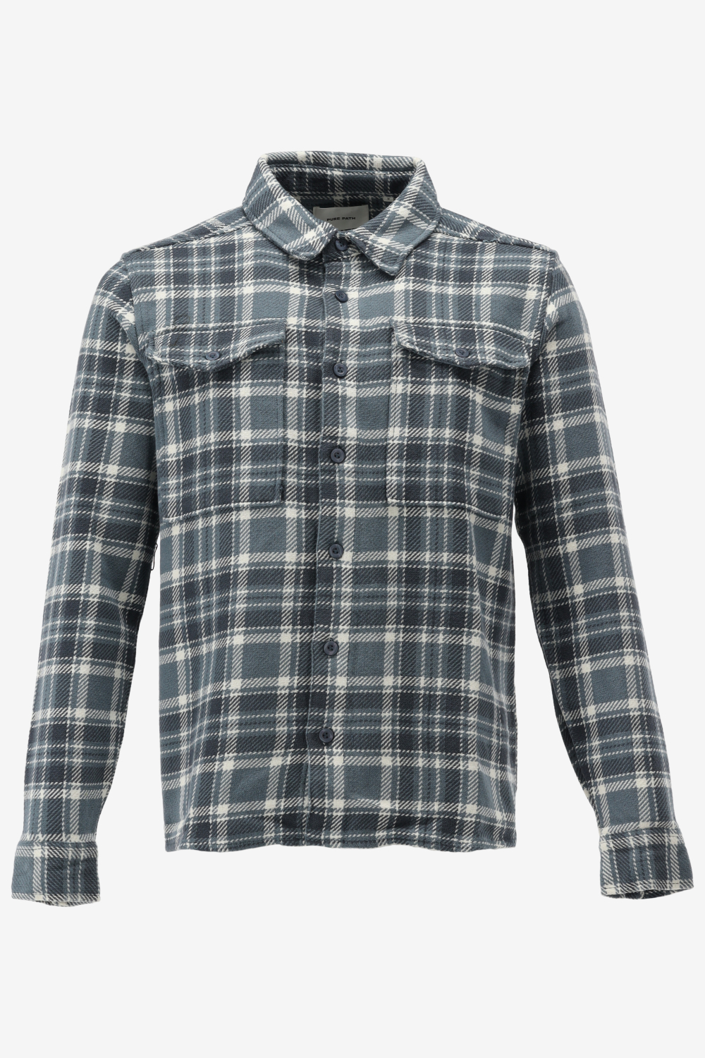 Pure Path Casual Shirt HEAVY TWILL CHECKED