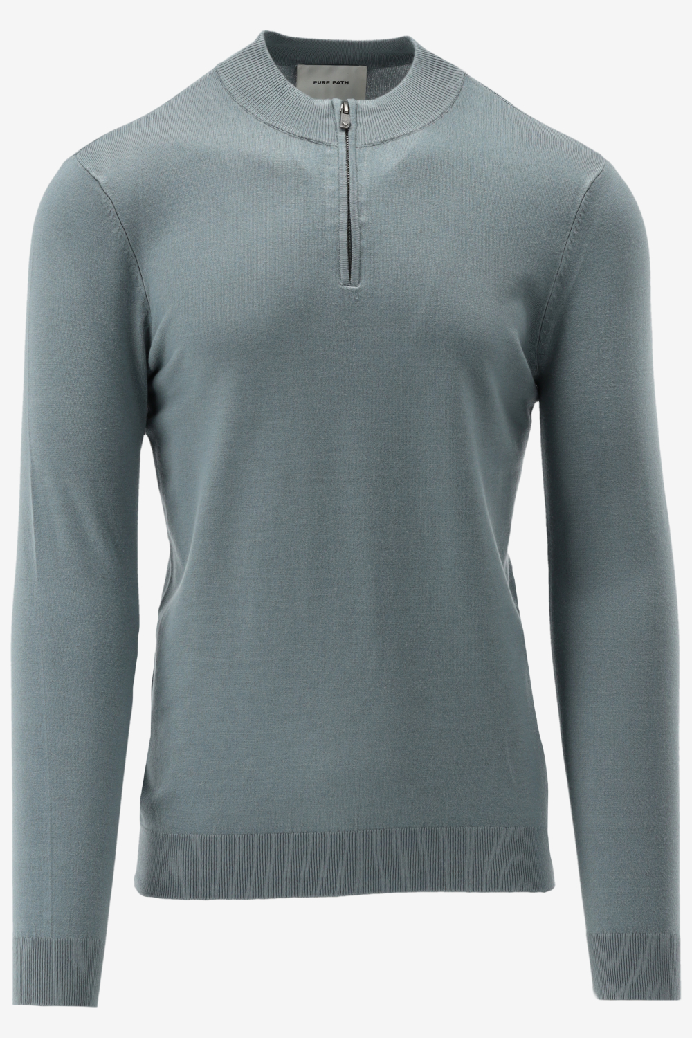 Pure Path Trui ESSENTIAL KNITWEAR HALFZIP