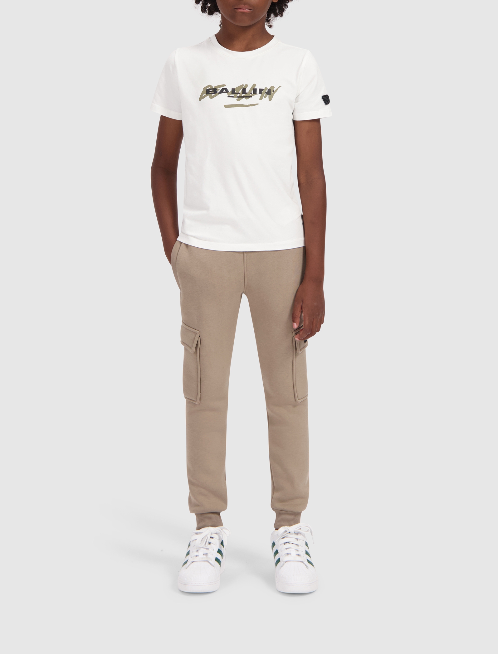 Ballin Sweatpants JUNIOR LOGO BADGE CARGO