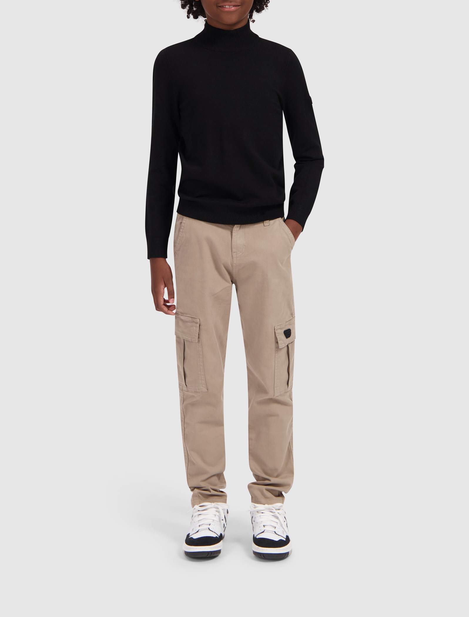 Ballin Trui JUNIOR LOGO BADGE TURTLENECK