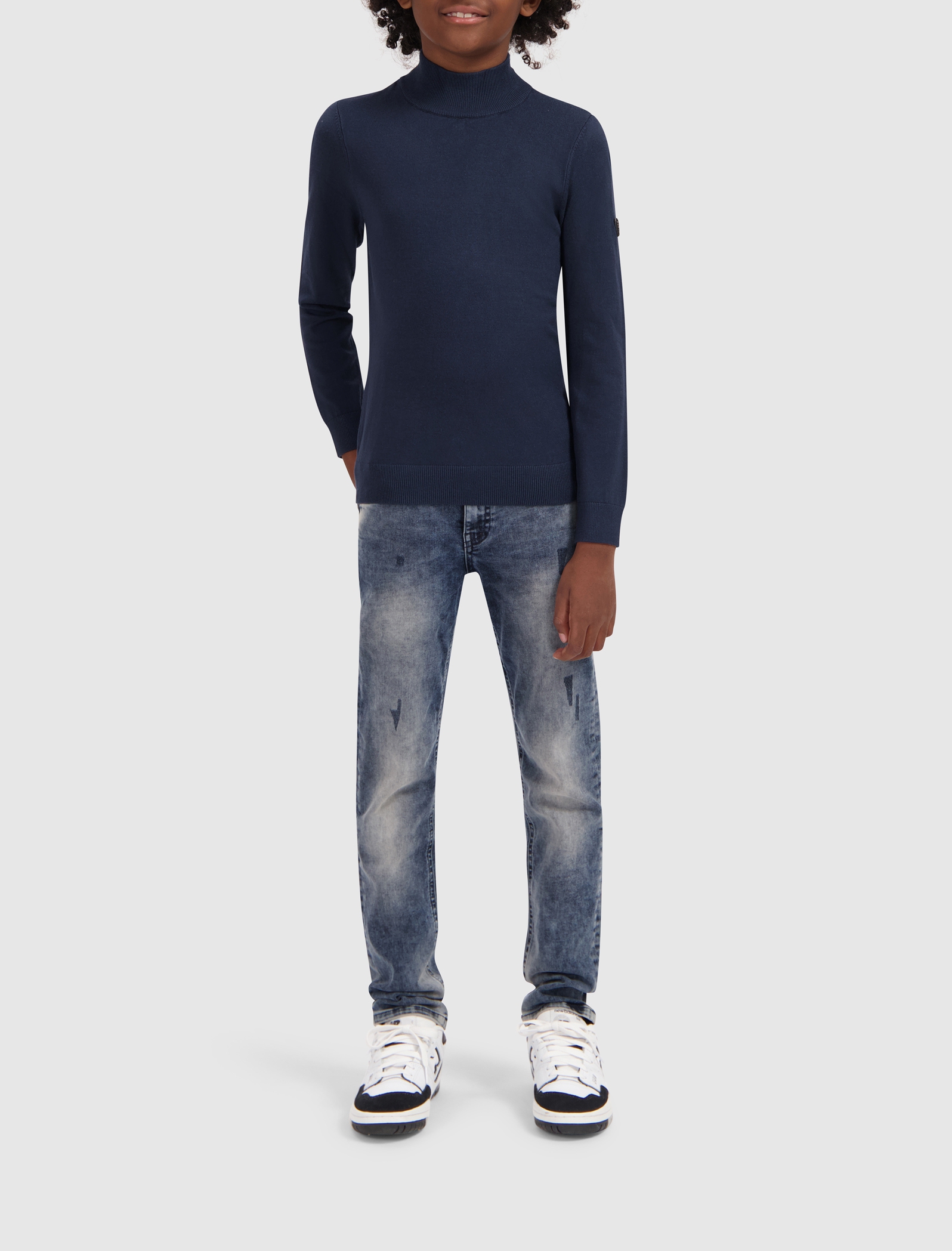 Ballin Trui JUNIOR LOGO BADGE TURTLENECK