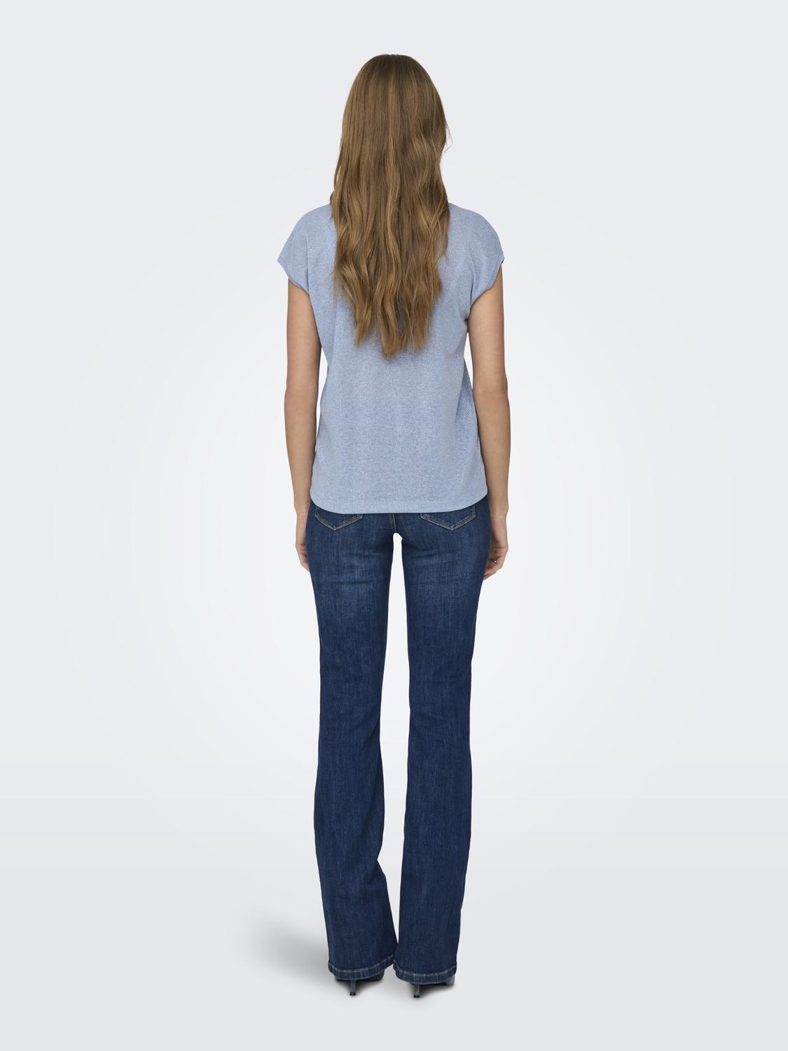 Only T-shirt SILVERY