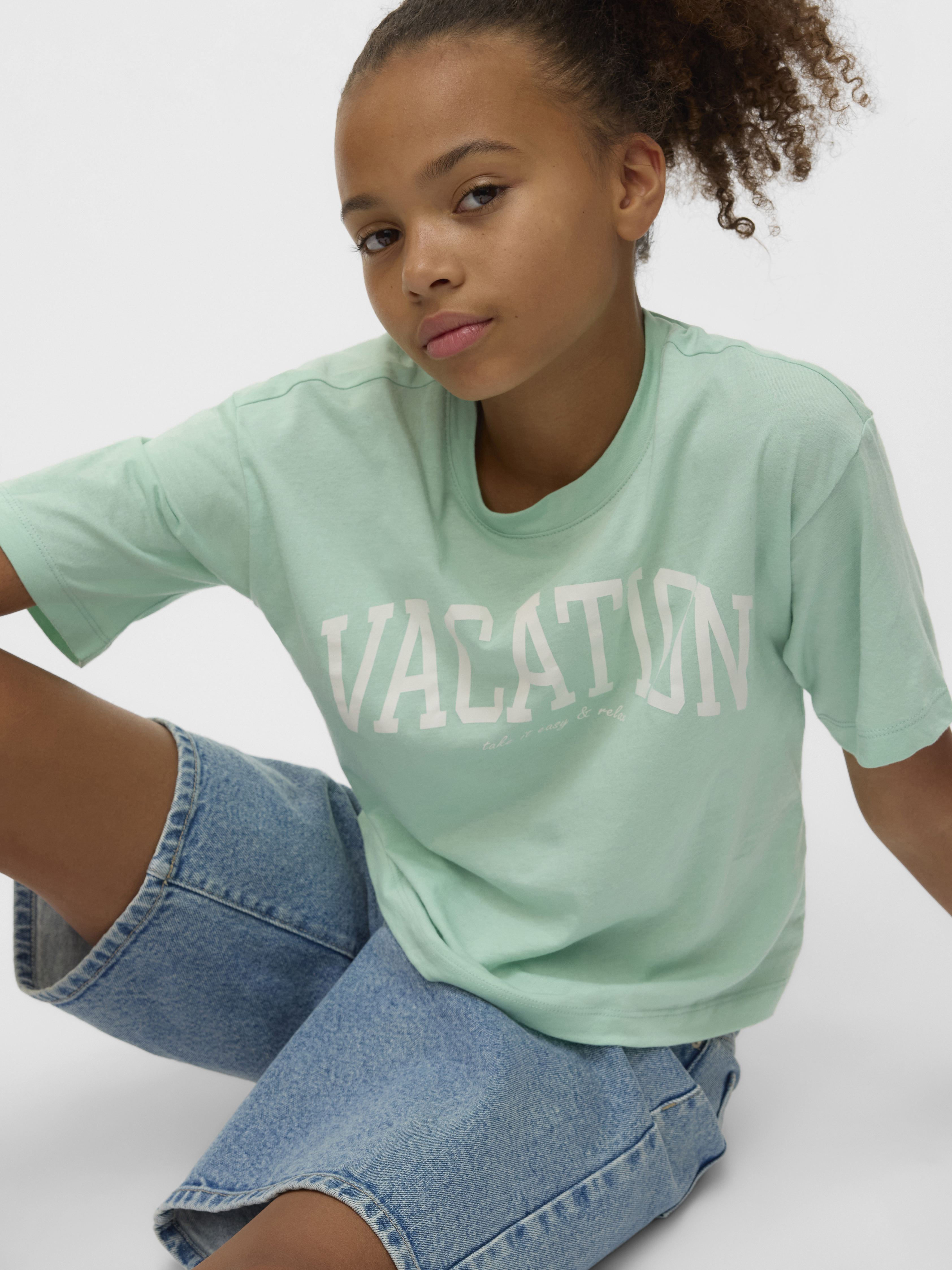 Vero Moda T-shirt SIA PASTEL