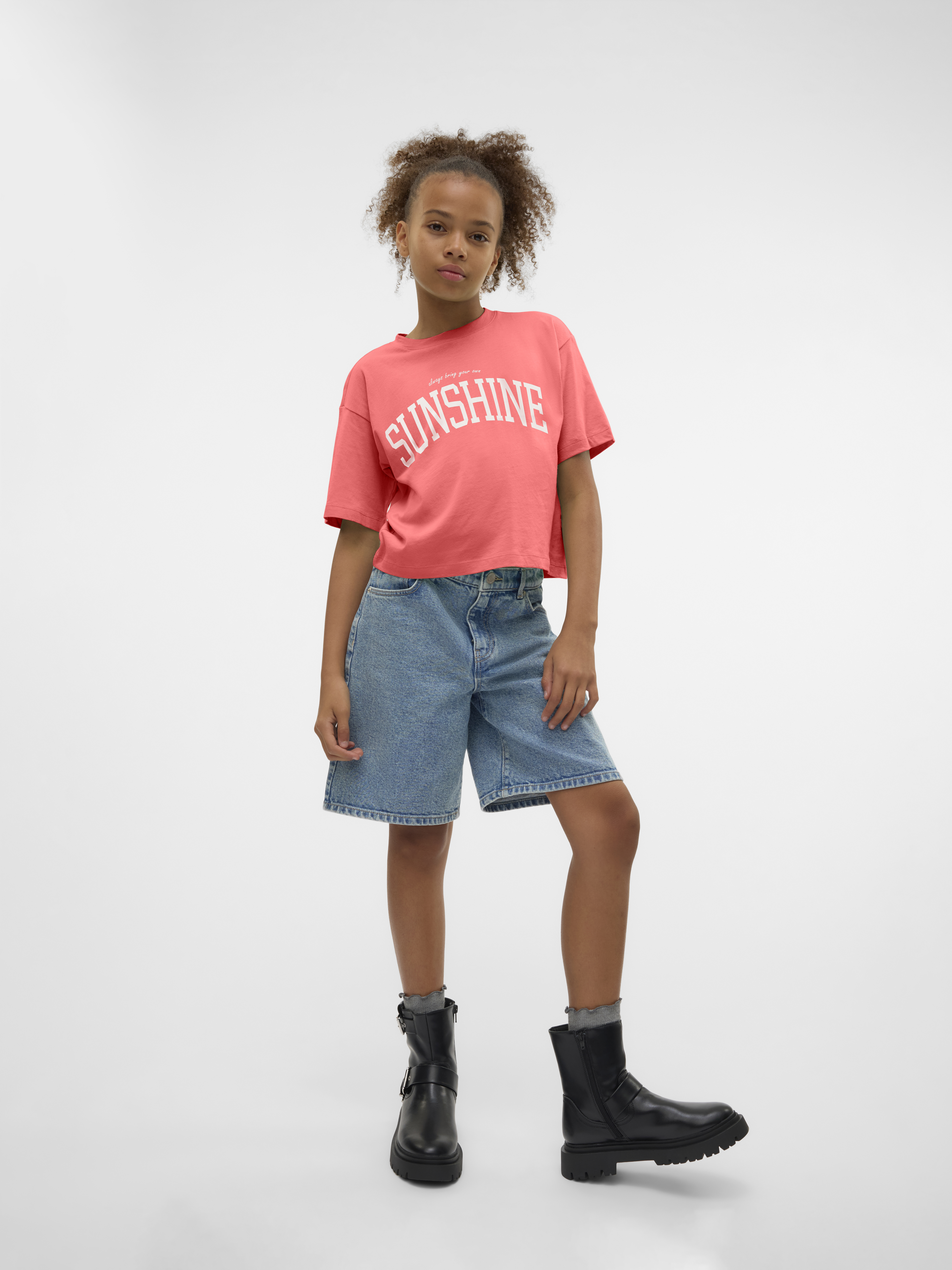 Vero Moda T-shirt SIA PASTEL