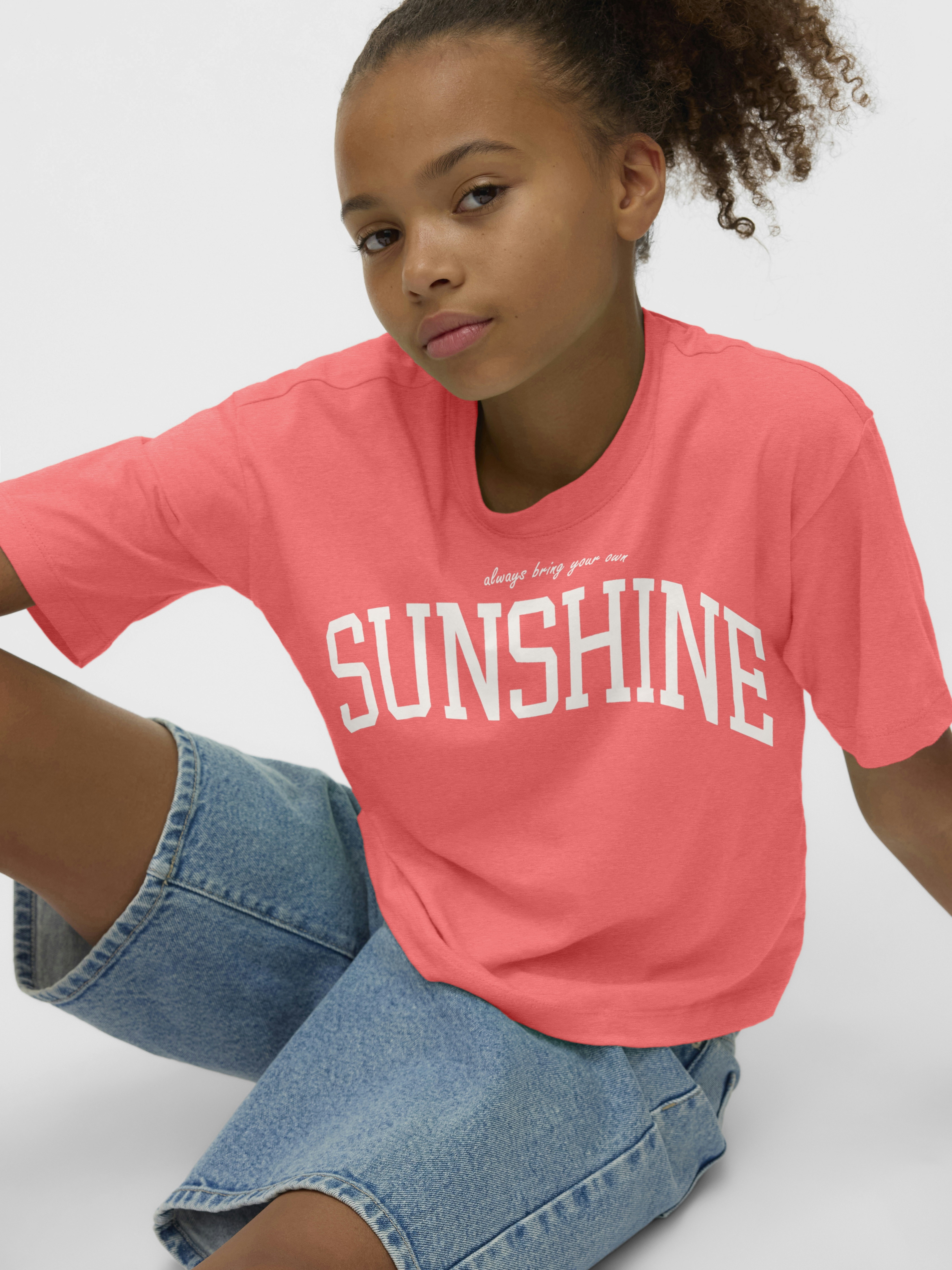 Vero Moda T-shirt SIA PASTEL