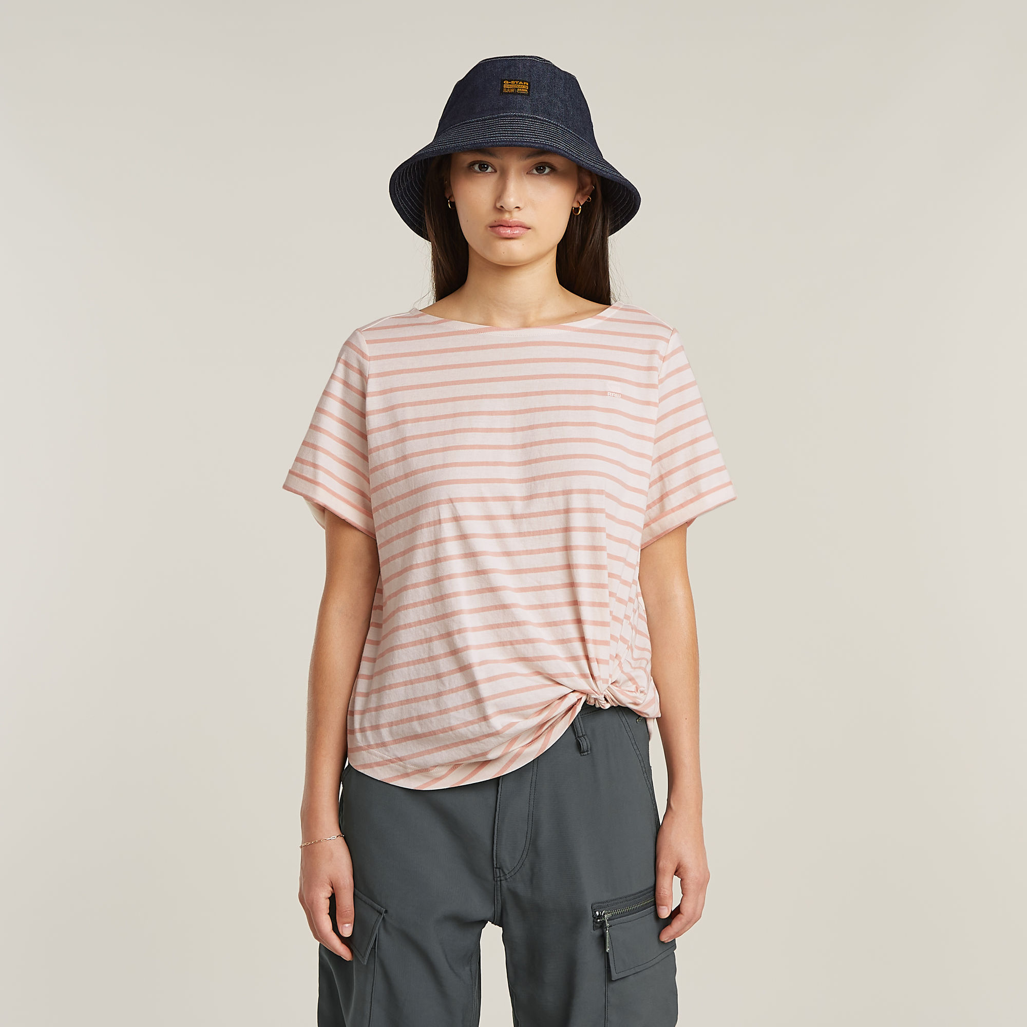 G-Star T-shirt STRIPED KNOT