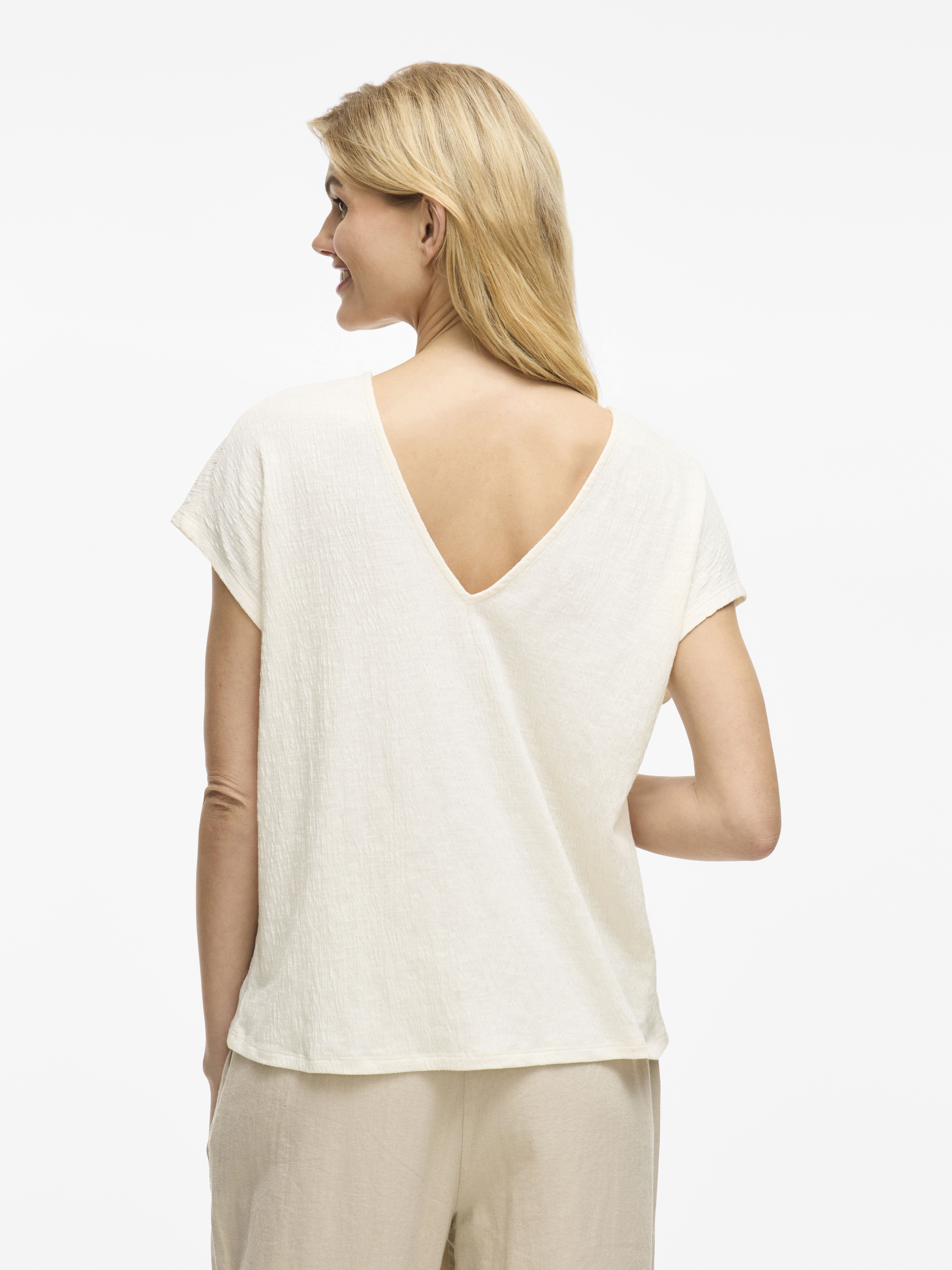 Vila T-shirt SYMA LACE