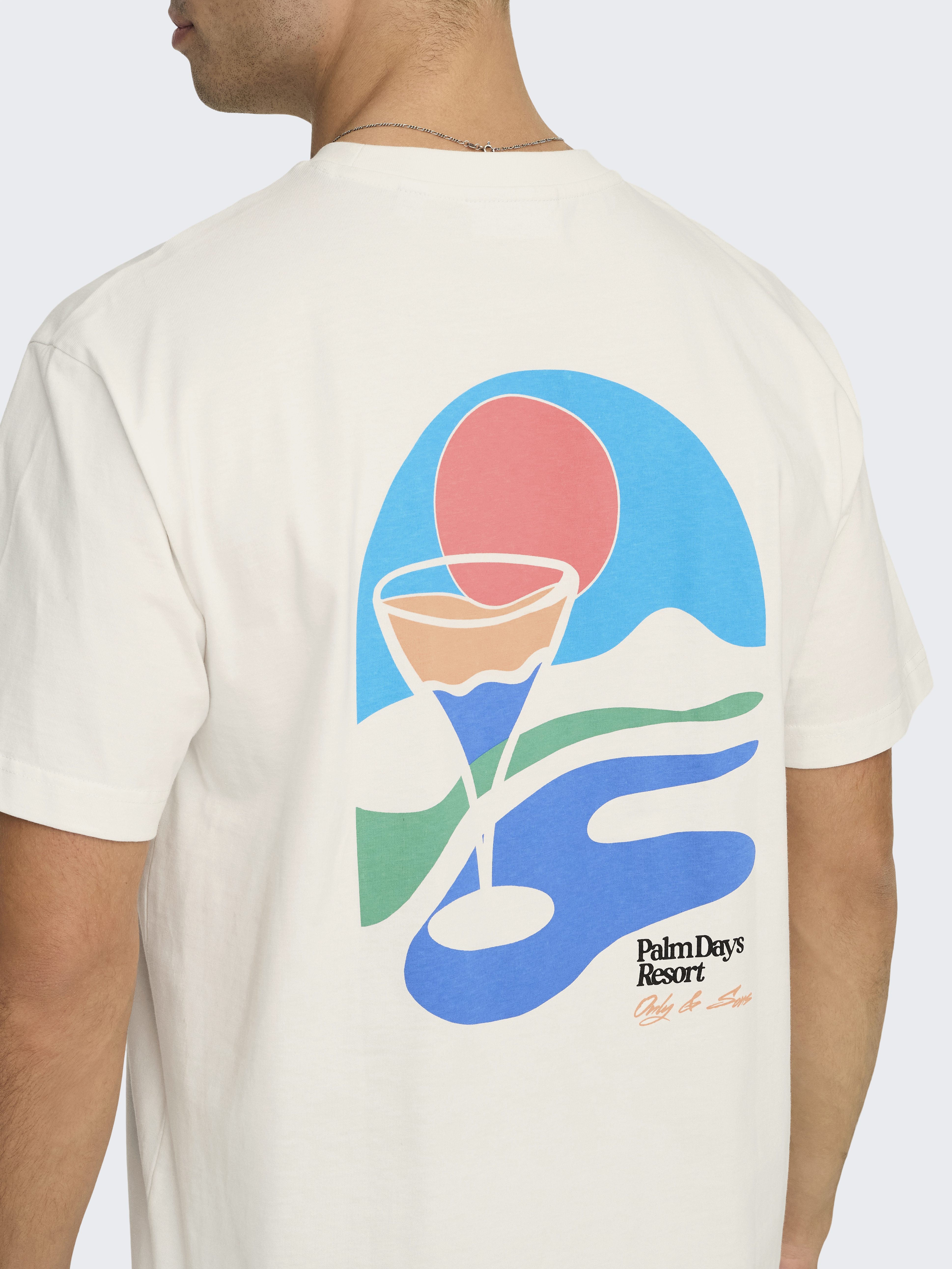 Only & Sons T-shirt PALM DAYS