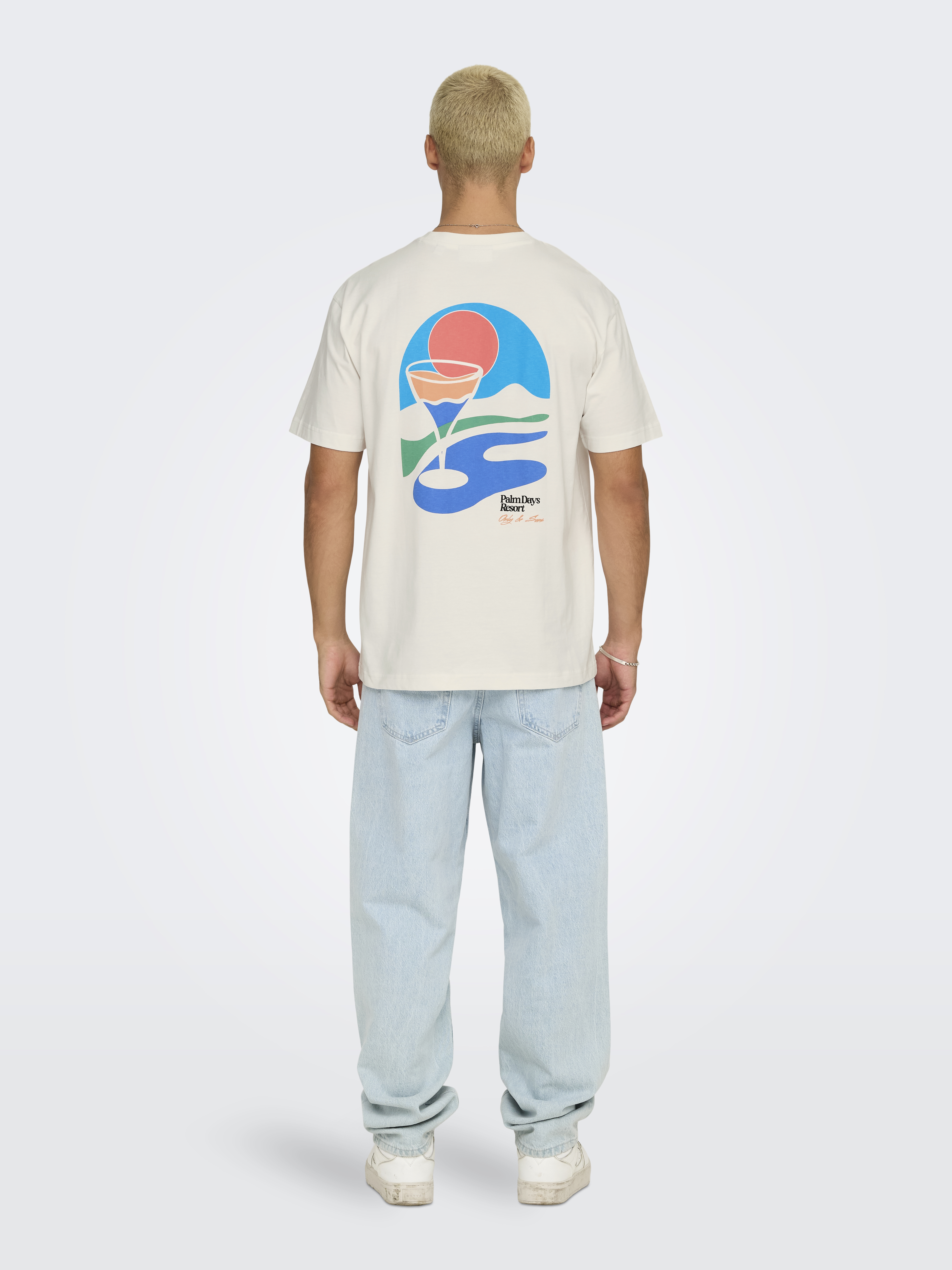 Only & Sons T-shirt PALM DAYS