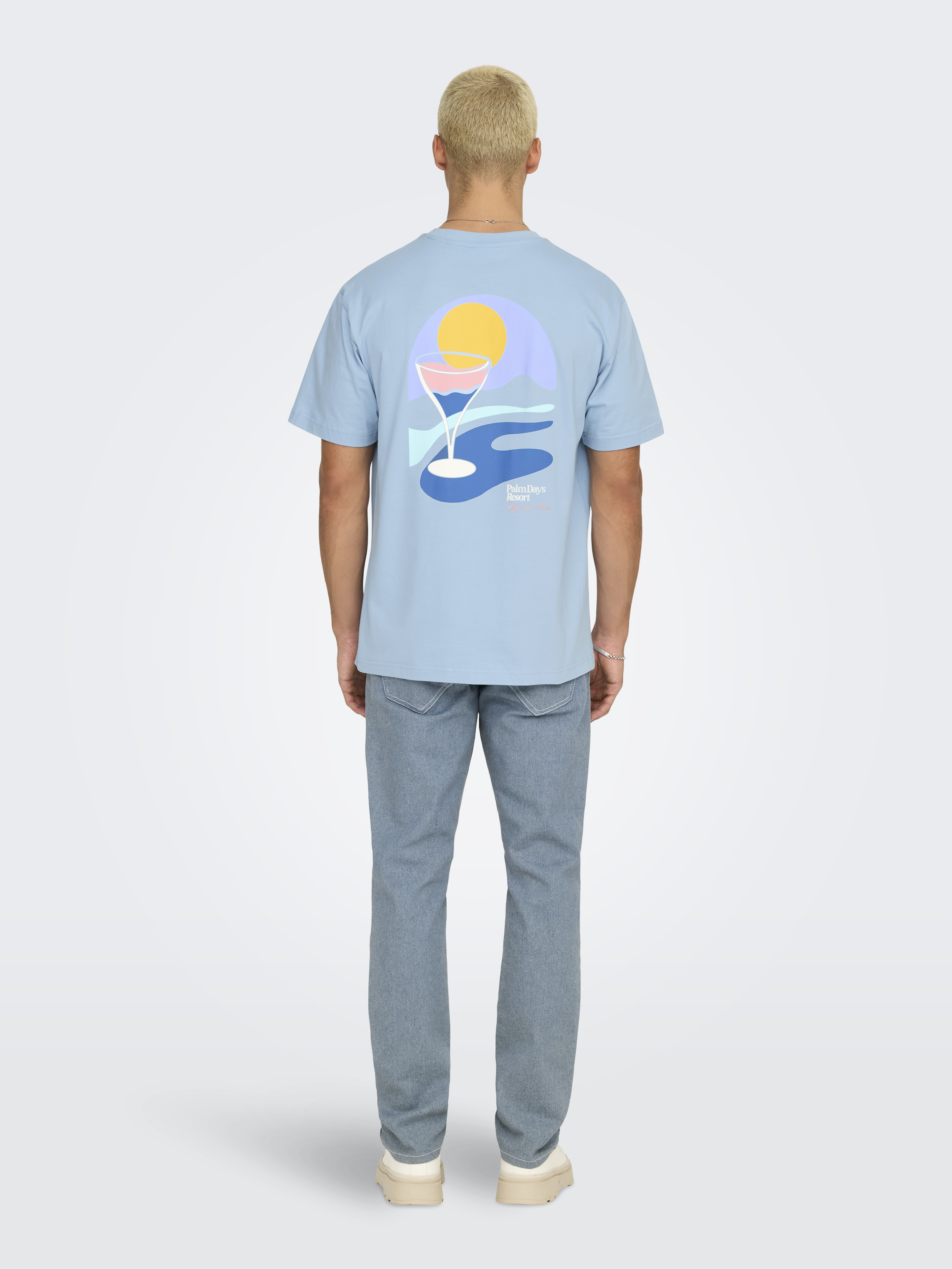 Only & Sons T-shirt PALM DAYS