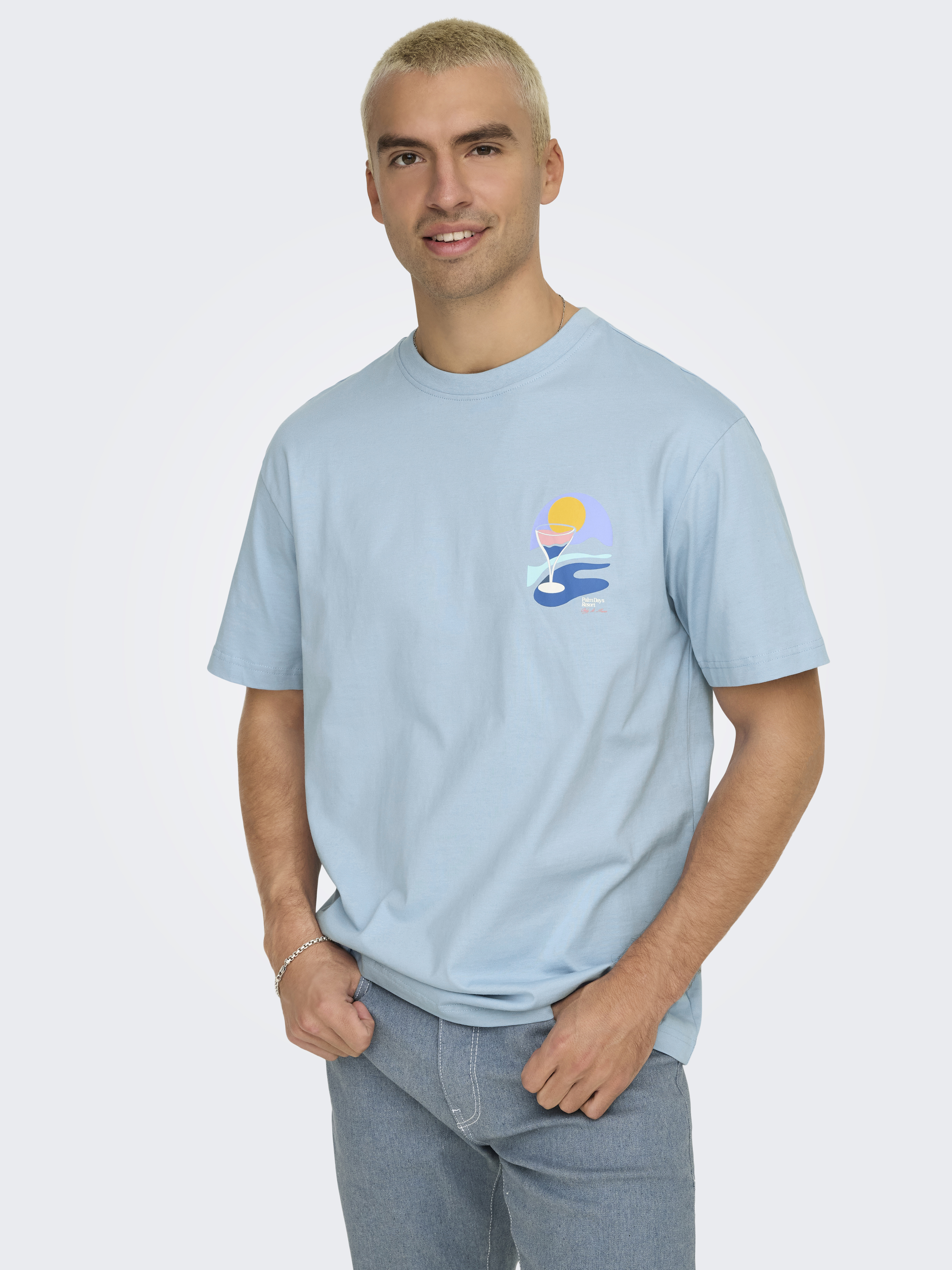 Only & Sons T-shirt PALM DAYS