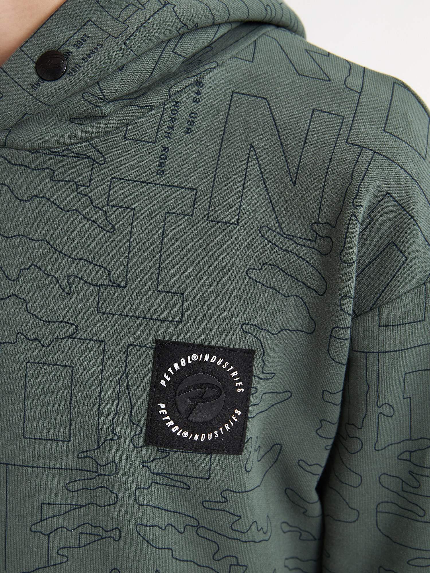 Petrol Hoodie 
