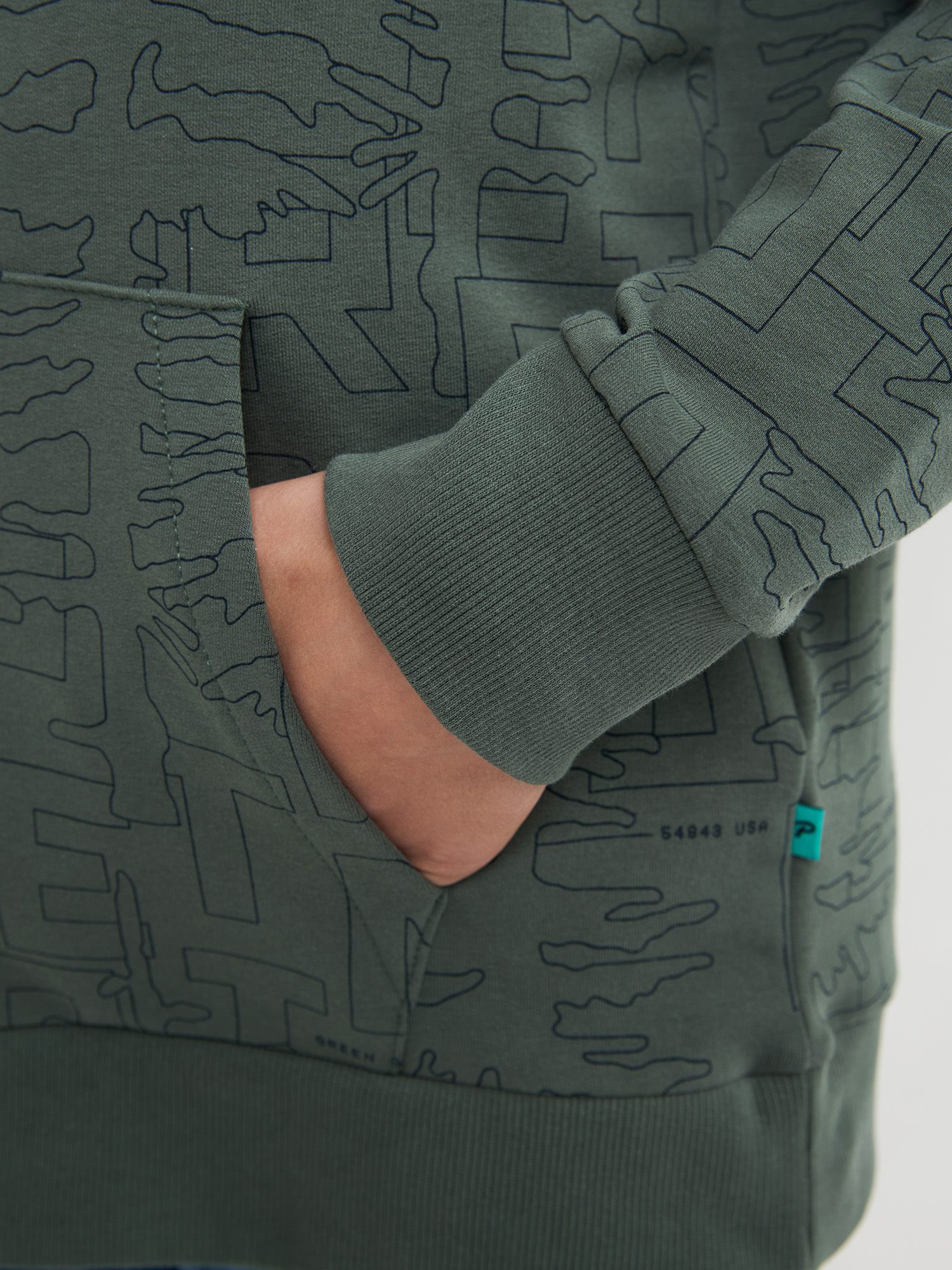 Petrol Hoodie 