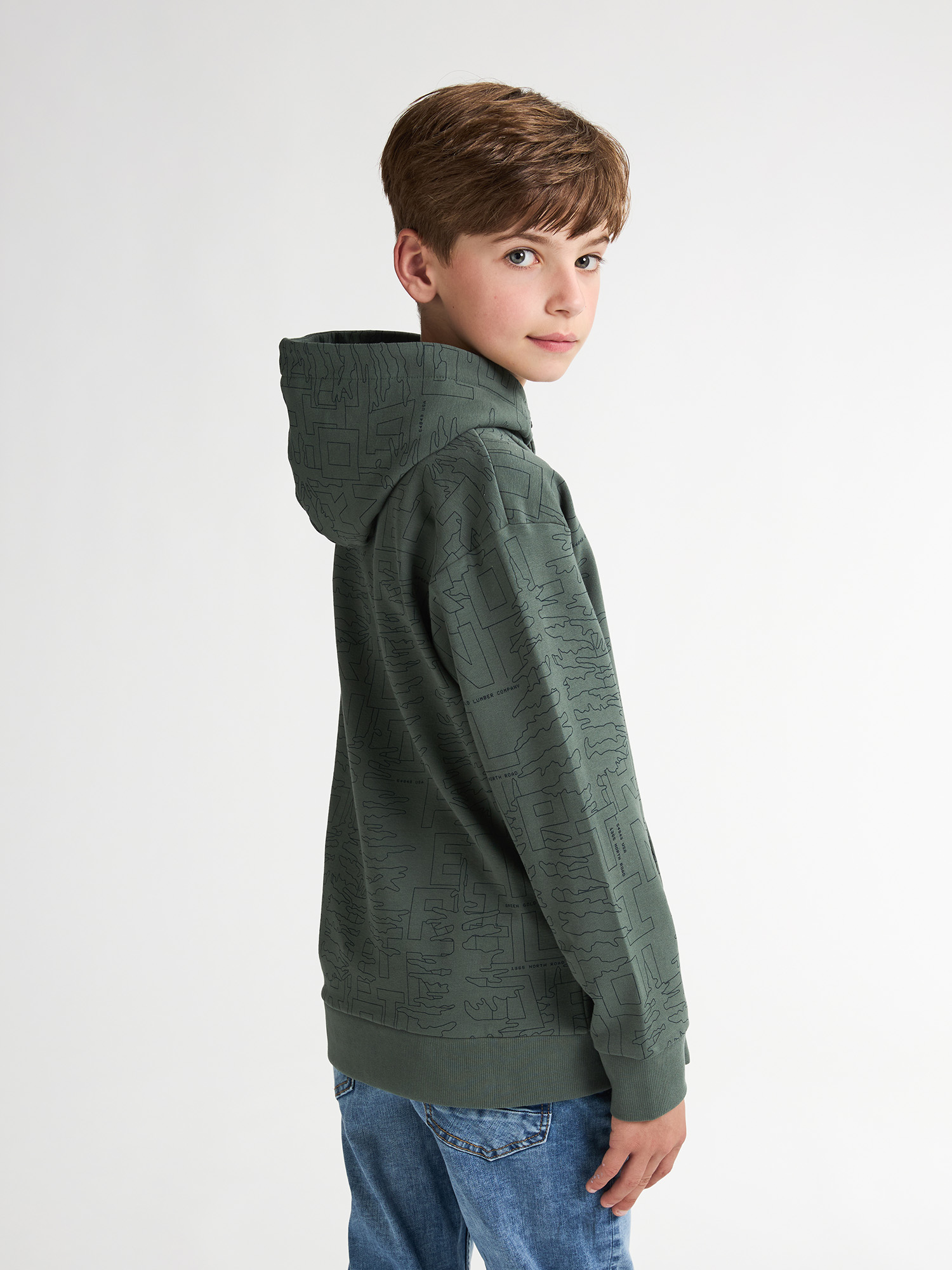 Petrol Hoodie 