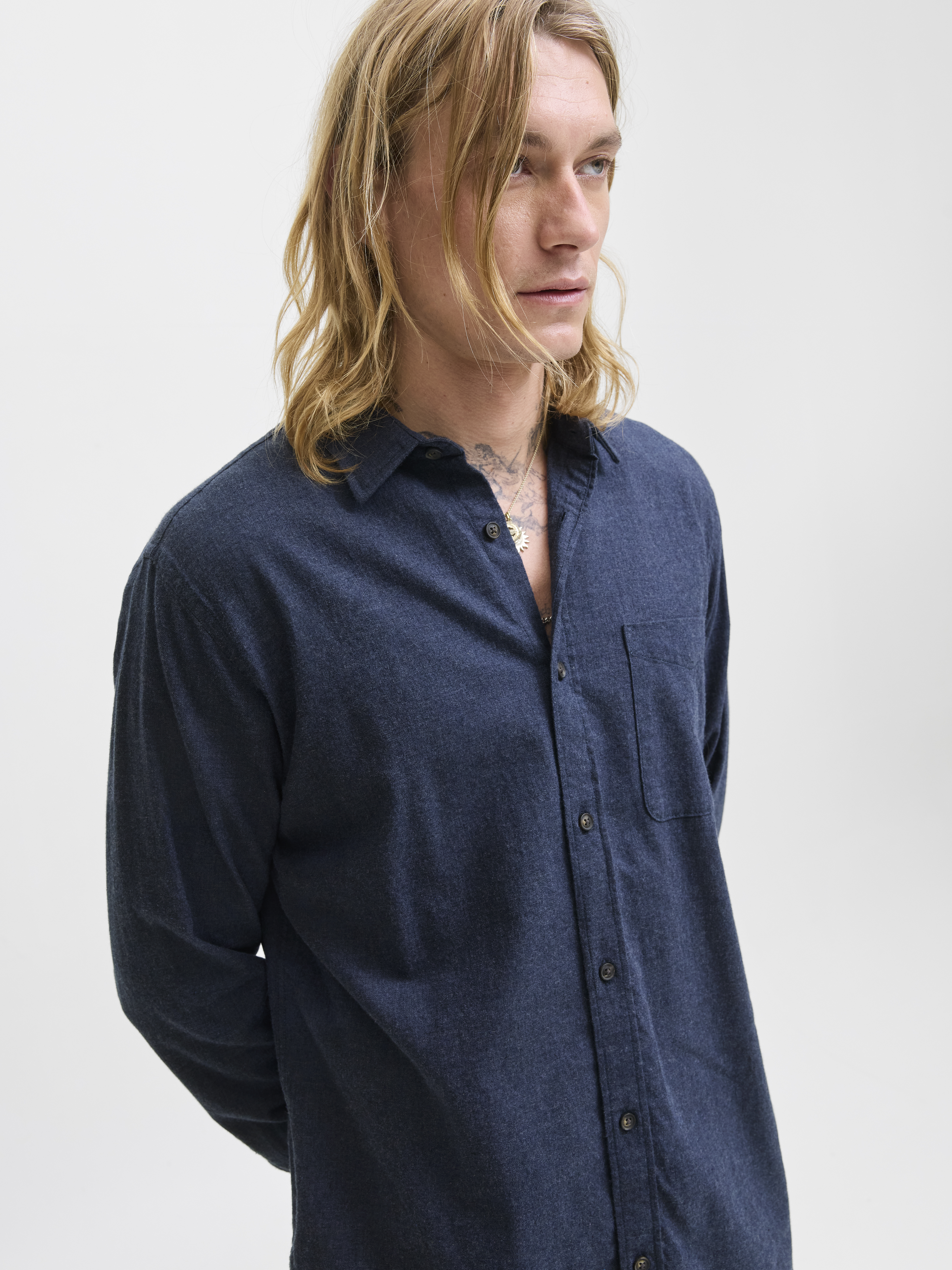 Jack&Jones Casual Shirt CLASSIC MELANGE