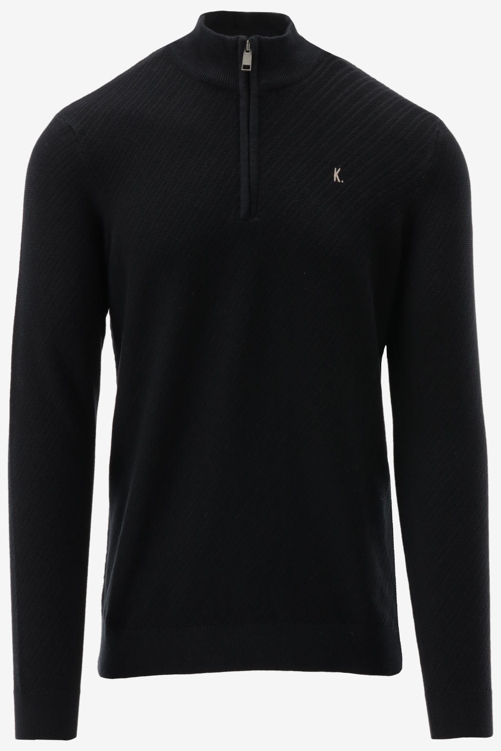 Kultivate Sweater KN CROSSED ZIP 