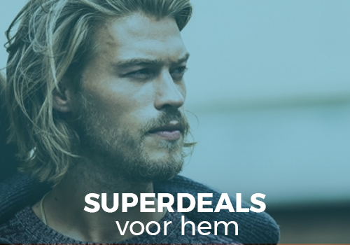 Superdeal voor hem